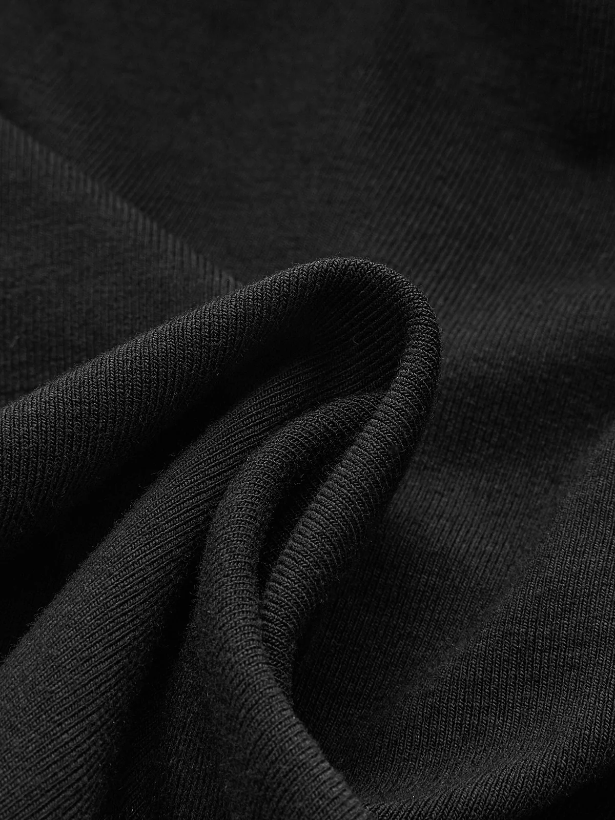 Metal Detail Mock Neck Long Sleeve T-Shirt - Image 5