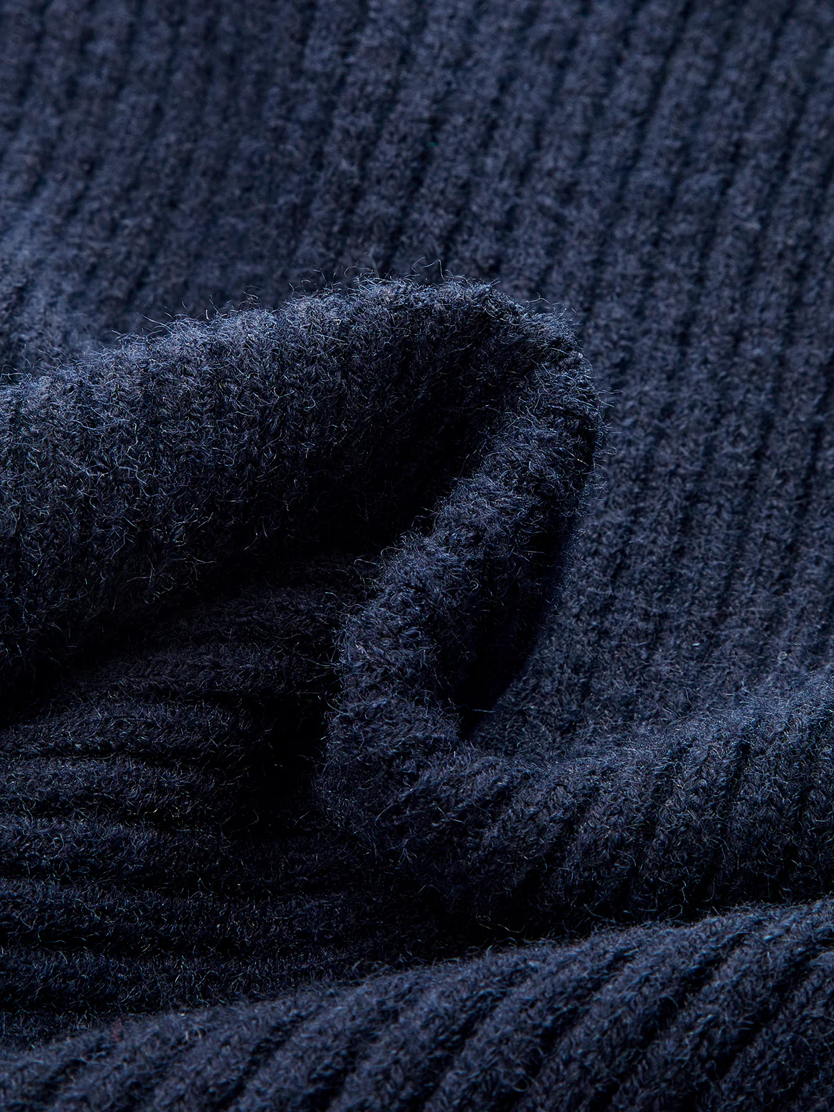 Metal Detail Mock Neck Puff Sleeve Sweater - Image 3