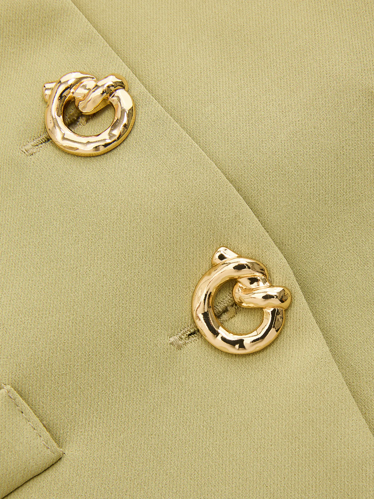 Metal Detail One-Shoulder Asymmetric Vest - Image 5