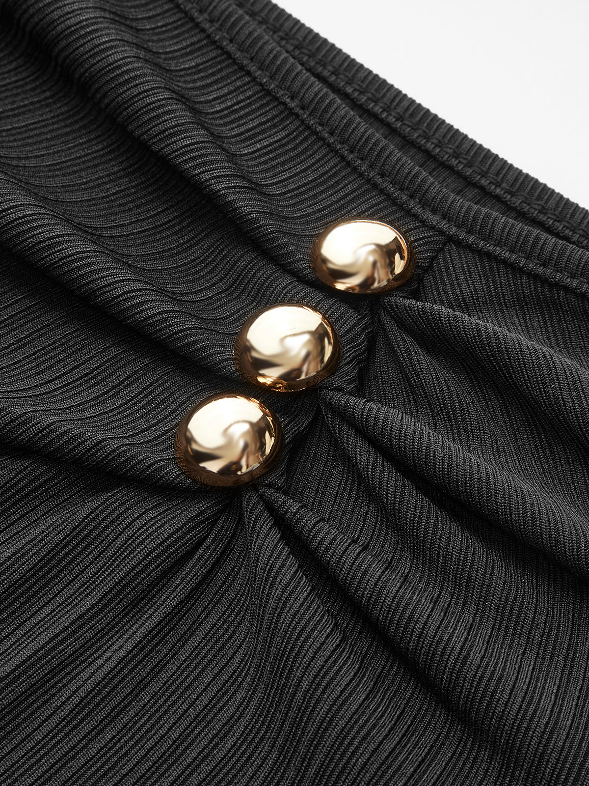 Metal Detail Pleated Blouse - Image 10