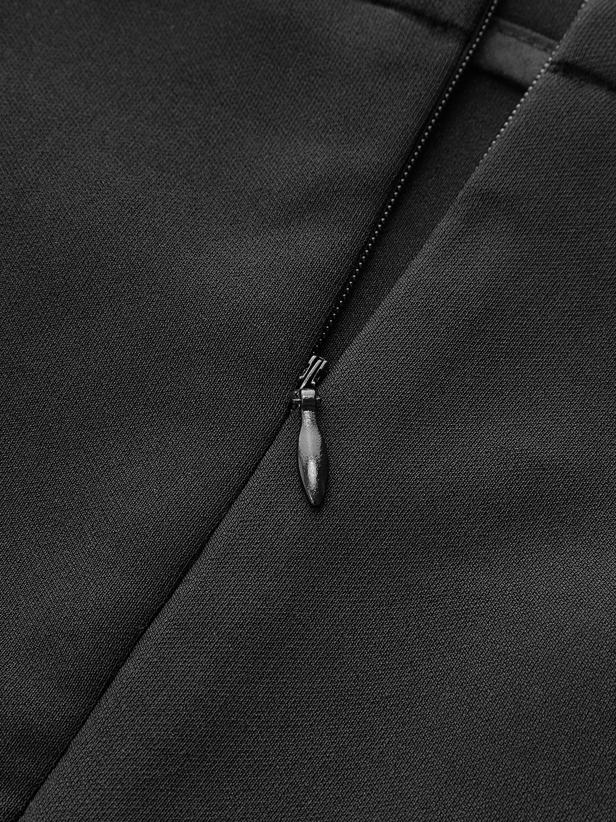 Metal Detail Pleated Mini Skirt - Image 4