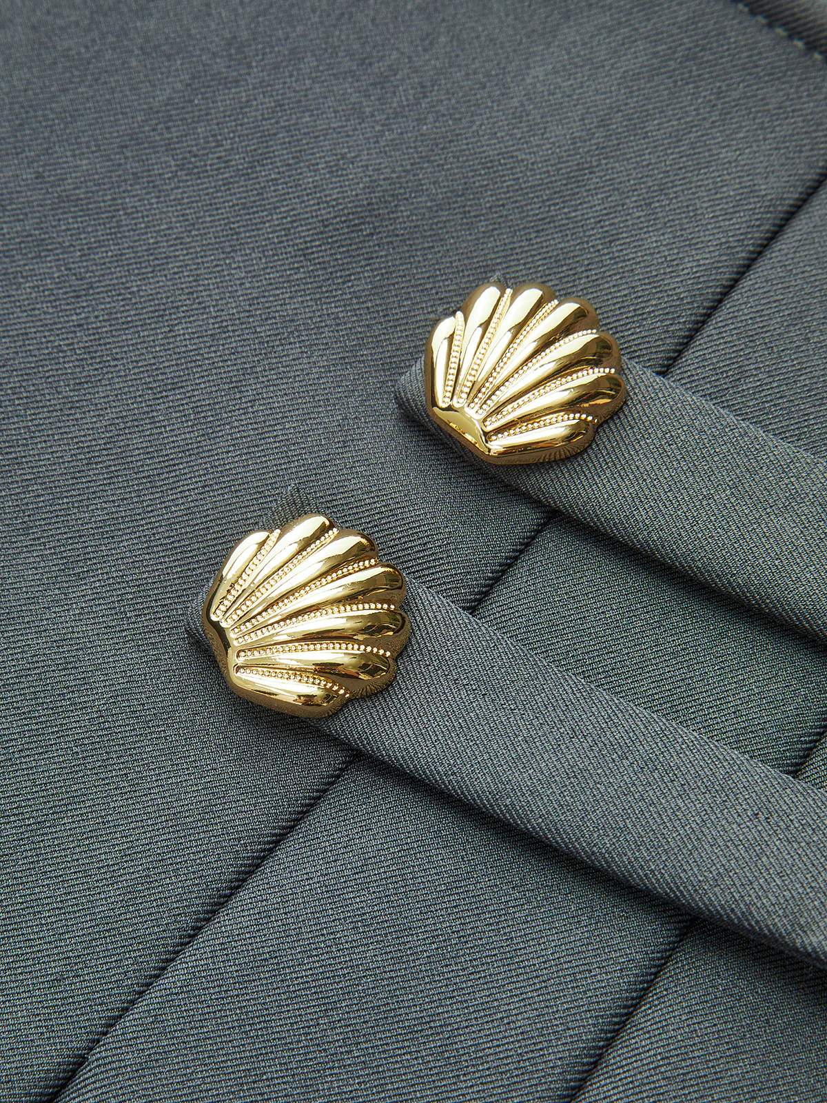Metal Detail Pleated Mini Skirt - Image 3