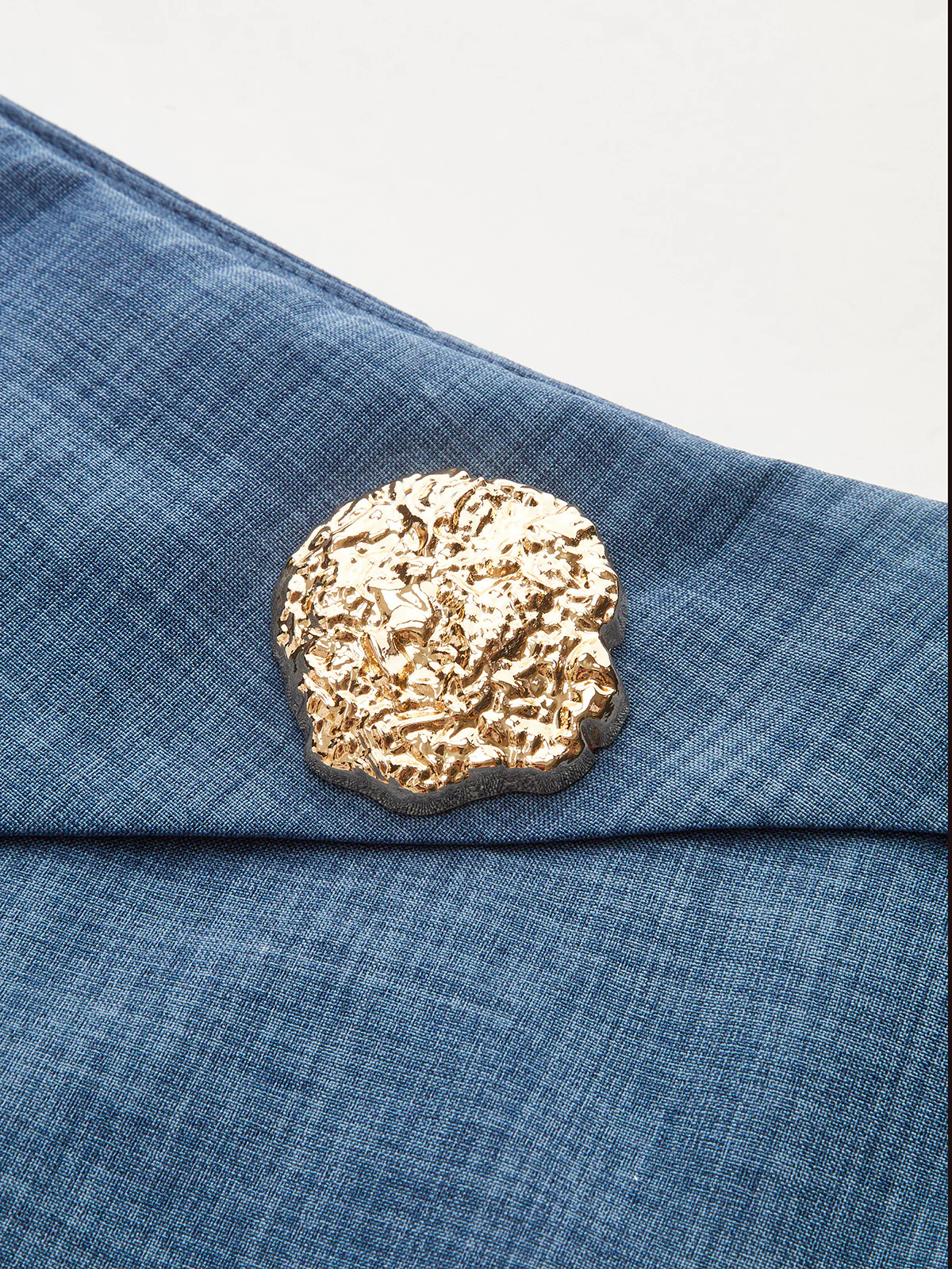 Metal Detail Straight-Leg Pants - Image 3