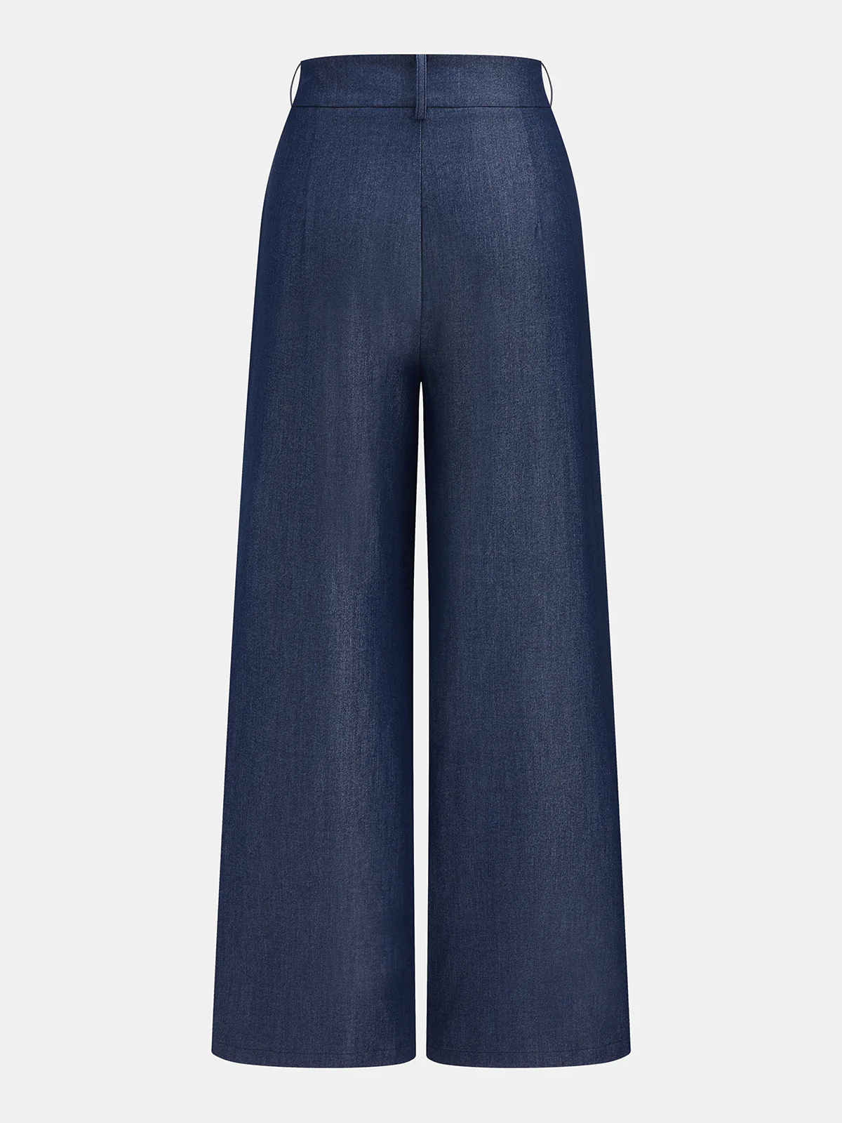 Metal Detail Vest & Wide Leg Pants Set - Image 5
