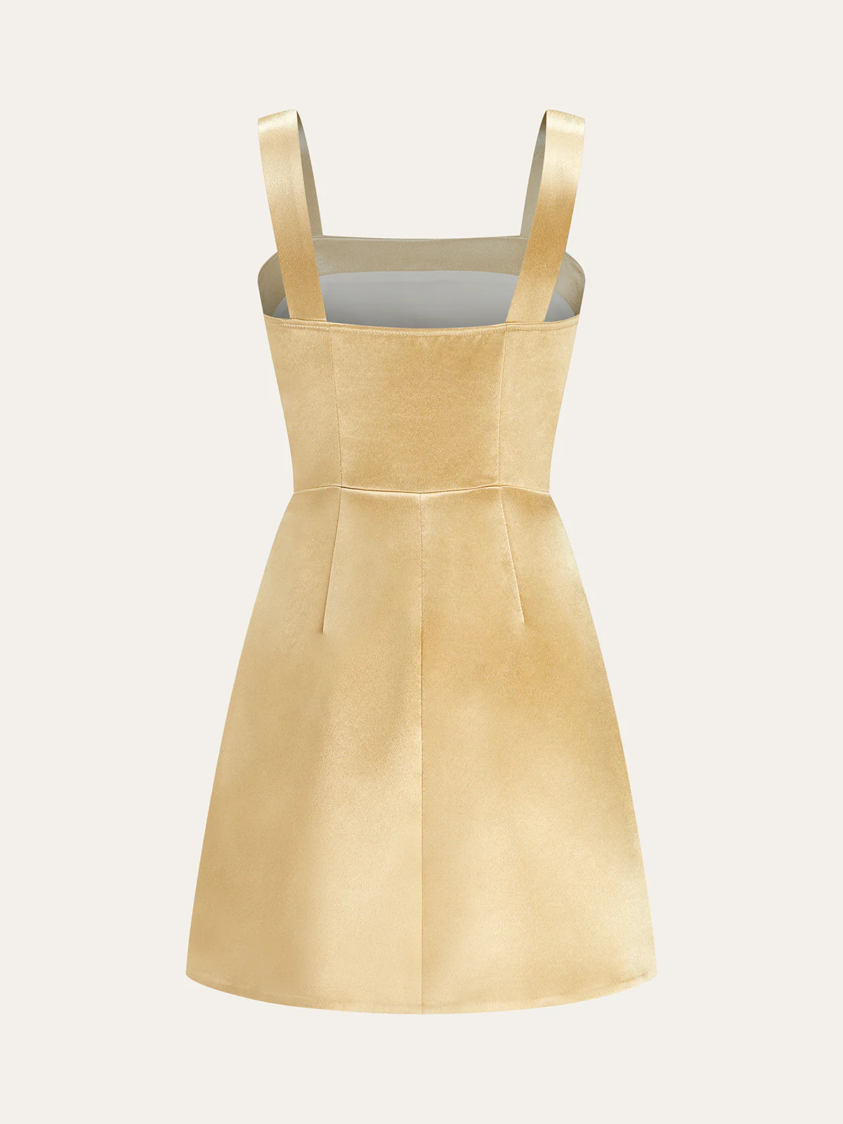 Metal Embellished Strap Mini Dress - Image 2
