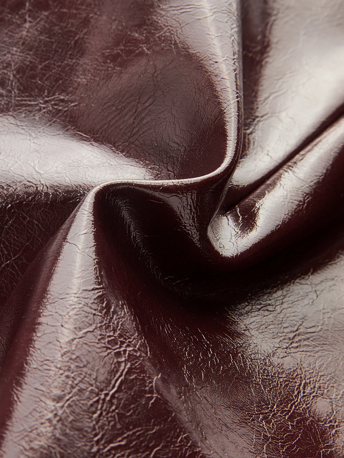 Metal Rose Faux Leather Skort - Image 3