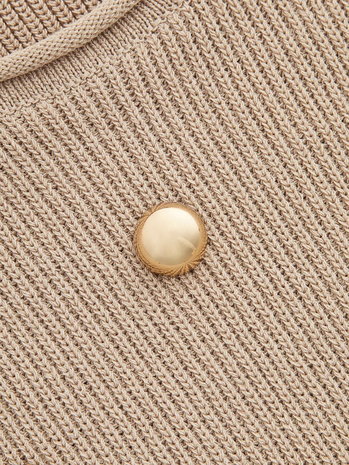 Metal Stud Embellished Knit Vest - Image 5