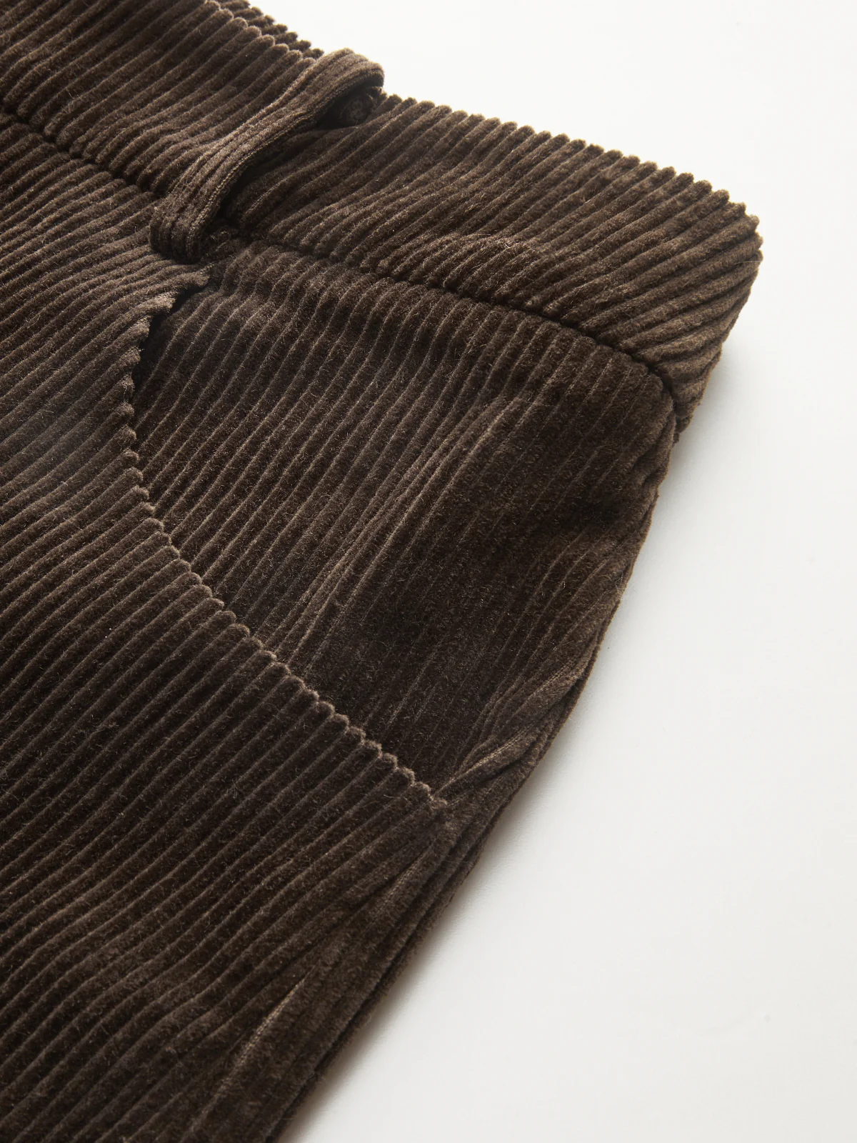 Mid-Waist Corduroy Straight-Leg Pants - Image 4