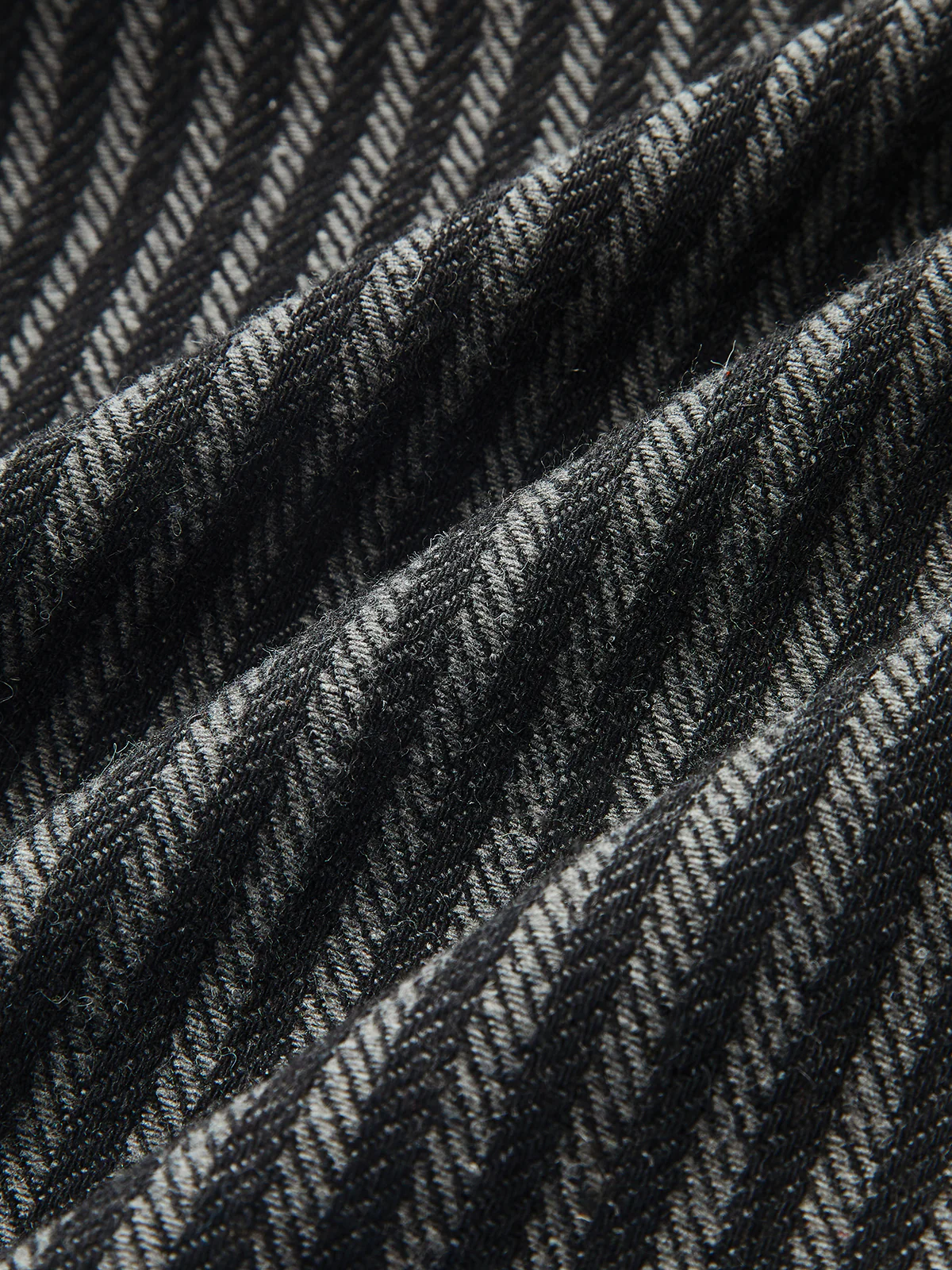 Mid-Waist Pinstripe Wide-Leg Pants - Image 4
