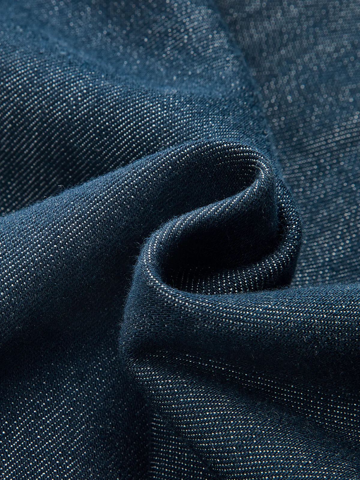 Mid-Waist Pleated Wide-Leg Jeans - Image 4