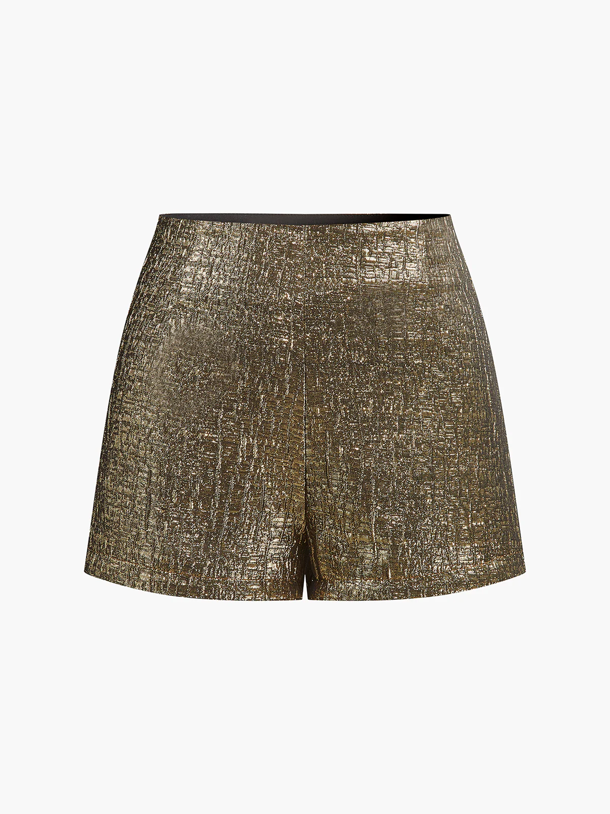 Mid-Waist Purl Shorts - Image 2