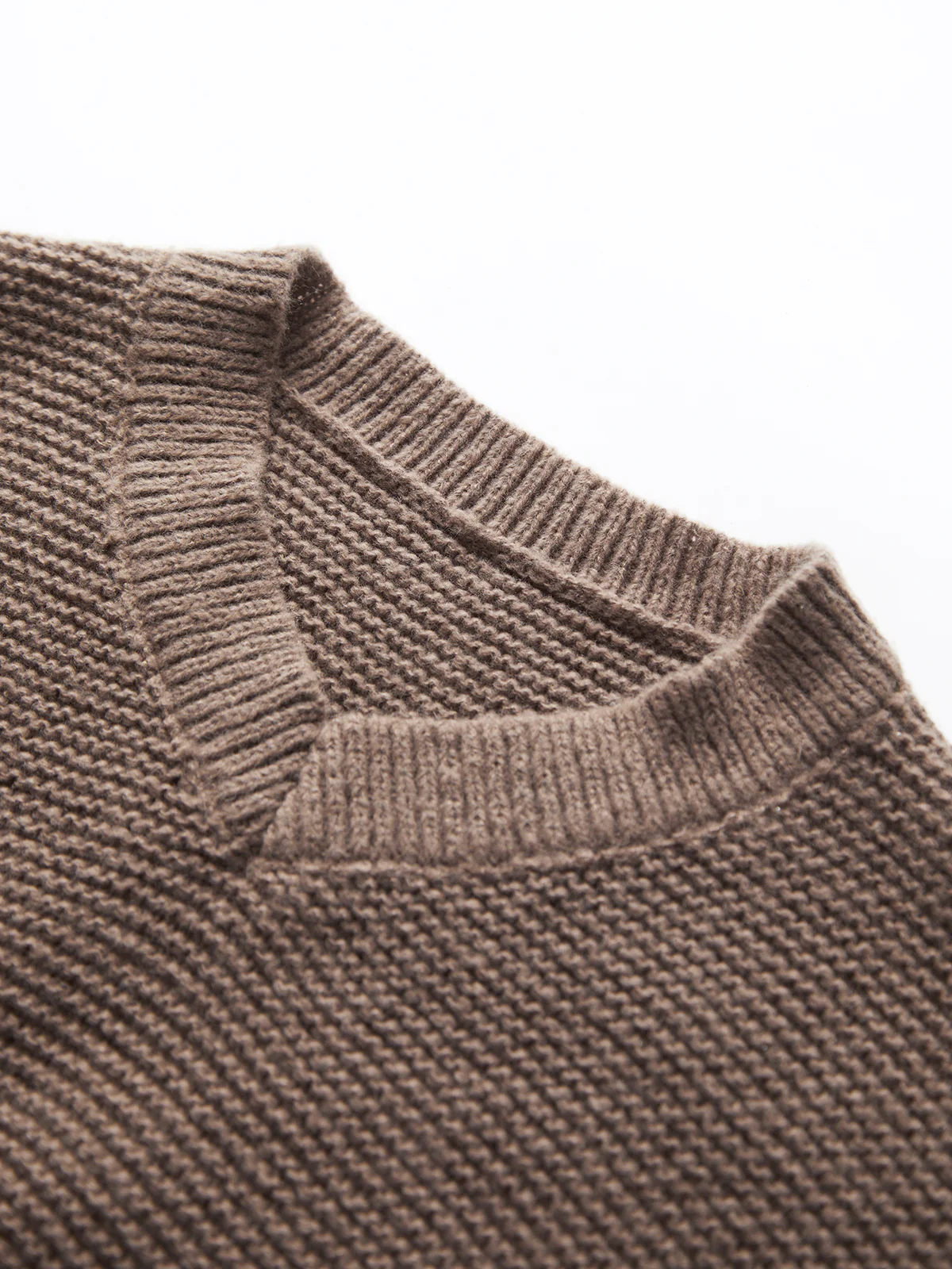 Minimalism V Neck Pullover Sweater - Image 3