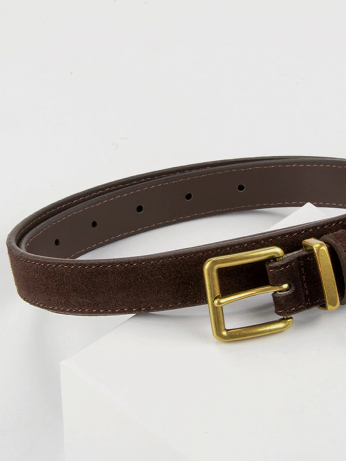 Minimalist Buckle Slim Belt - Image 3