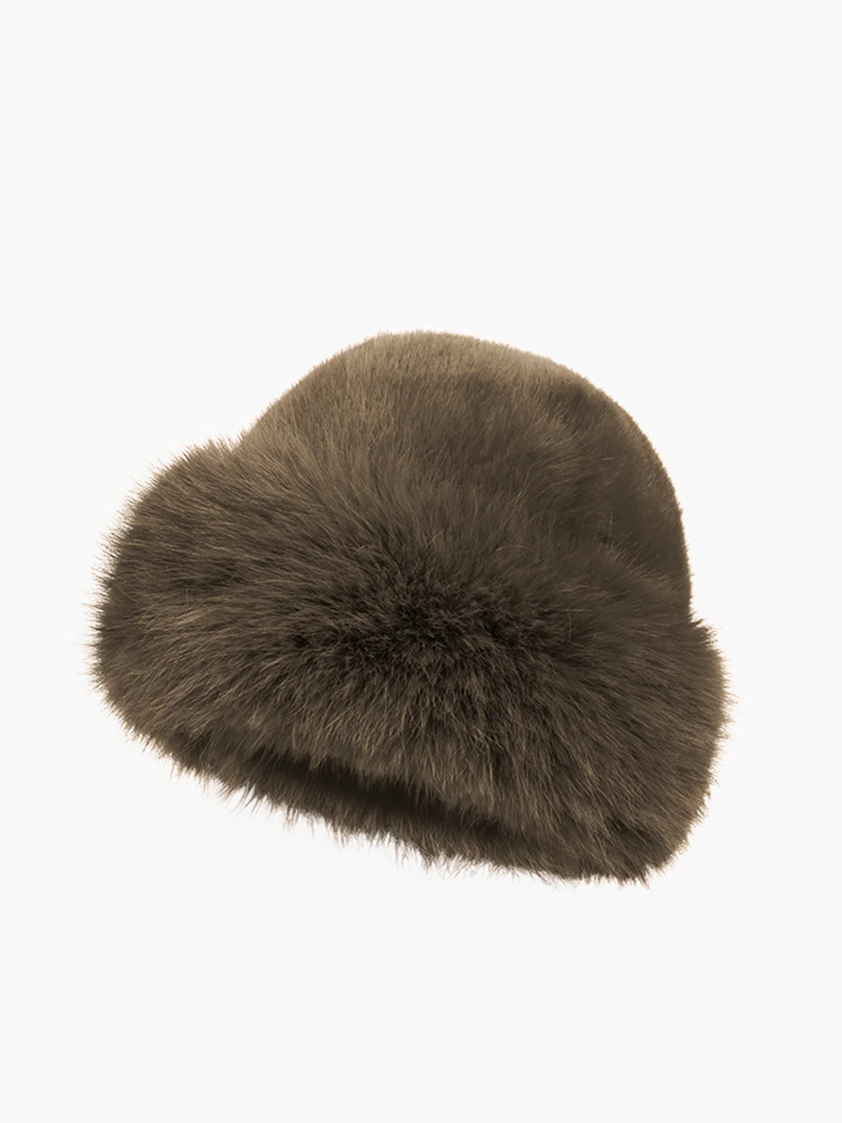Minimalist Fuzzy Bucket Hat - Image 2