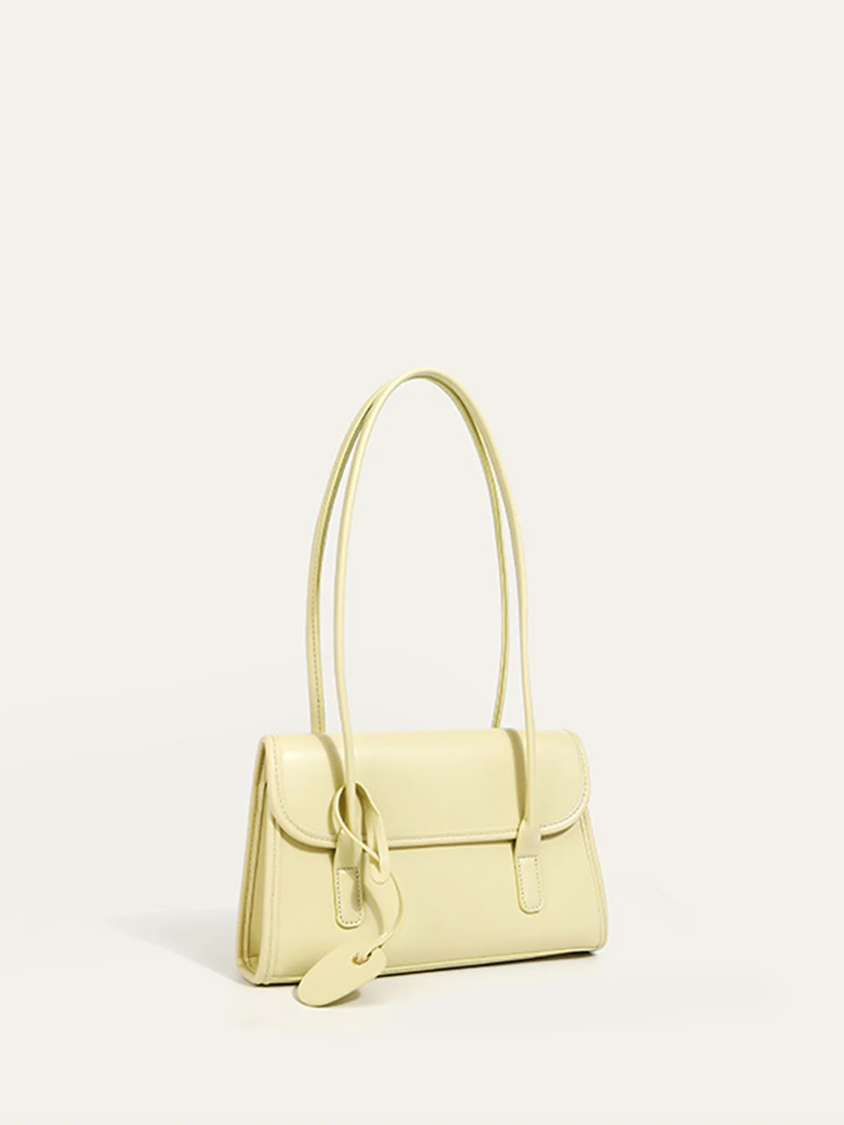 Minimalist Knot-Detail Shoulder Bag - Image 2