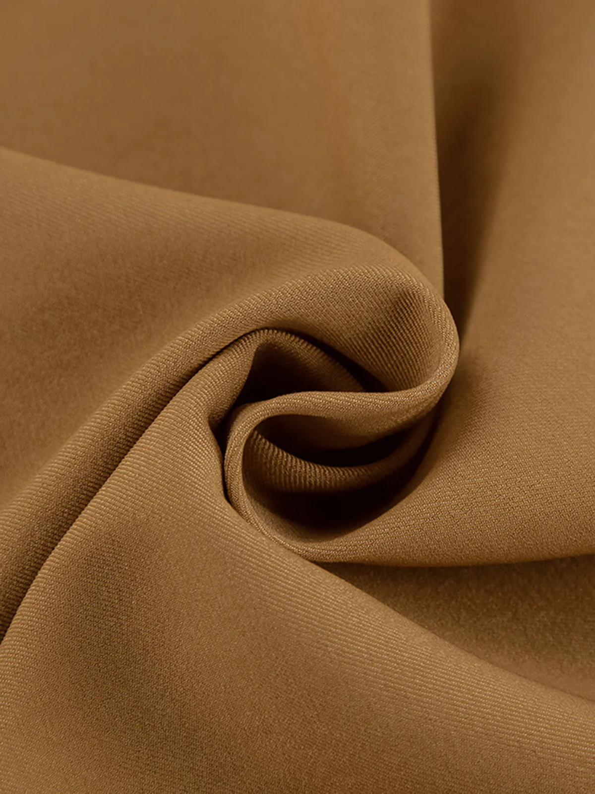 Minimalist Plain Maxi Skirt Without Belt - Image 7