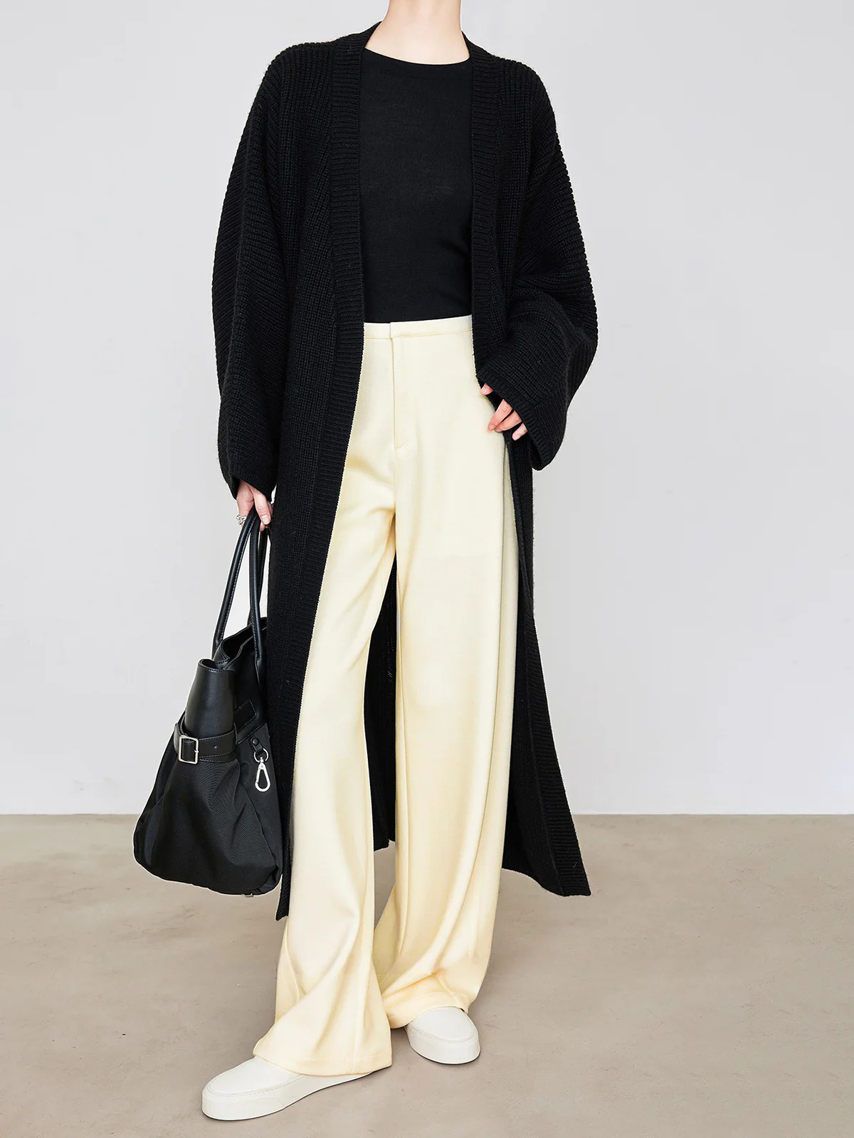 Minimalist Pockets Draped Pants - Image 5