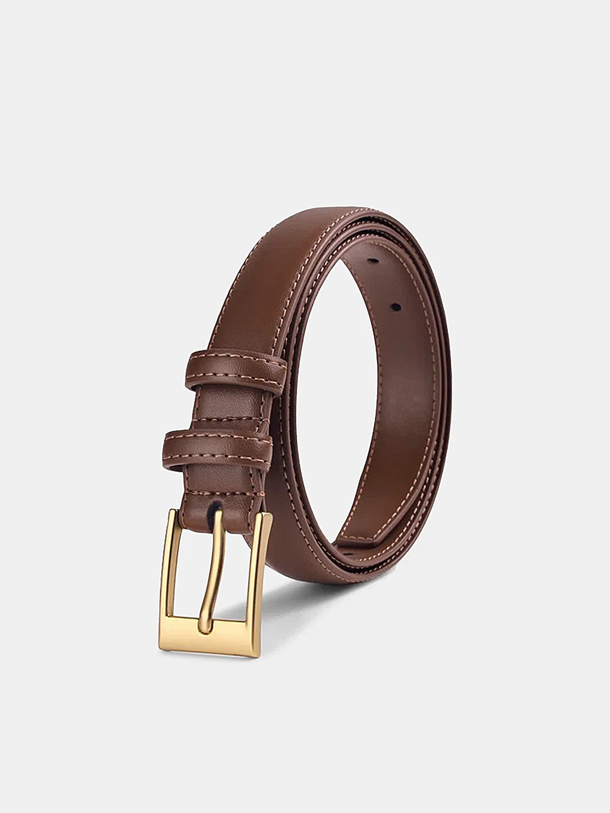 Minimalist Square Buckle Belt - Image 2