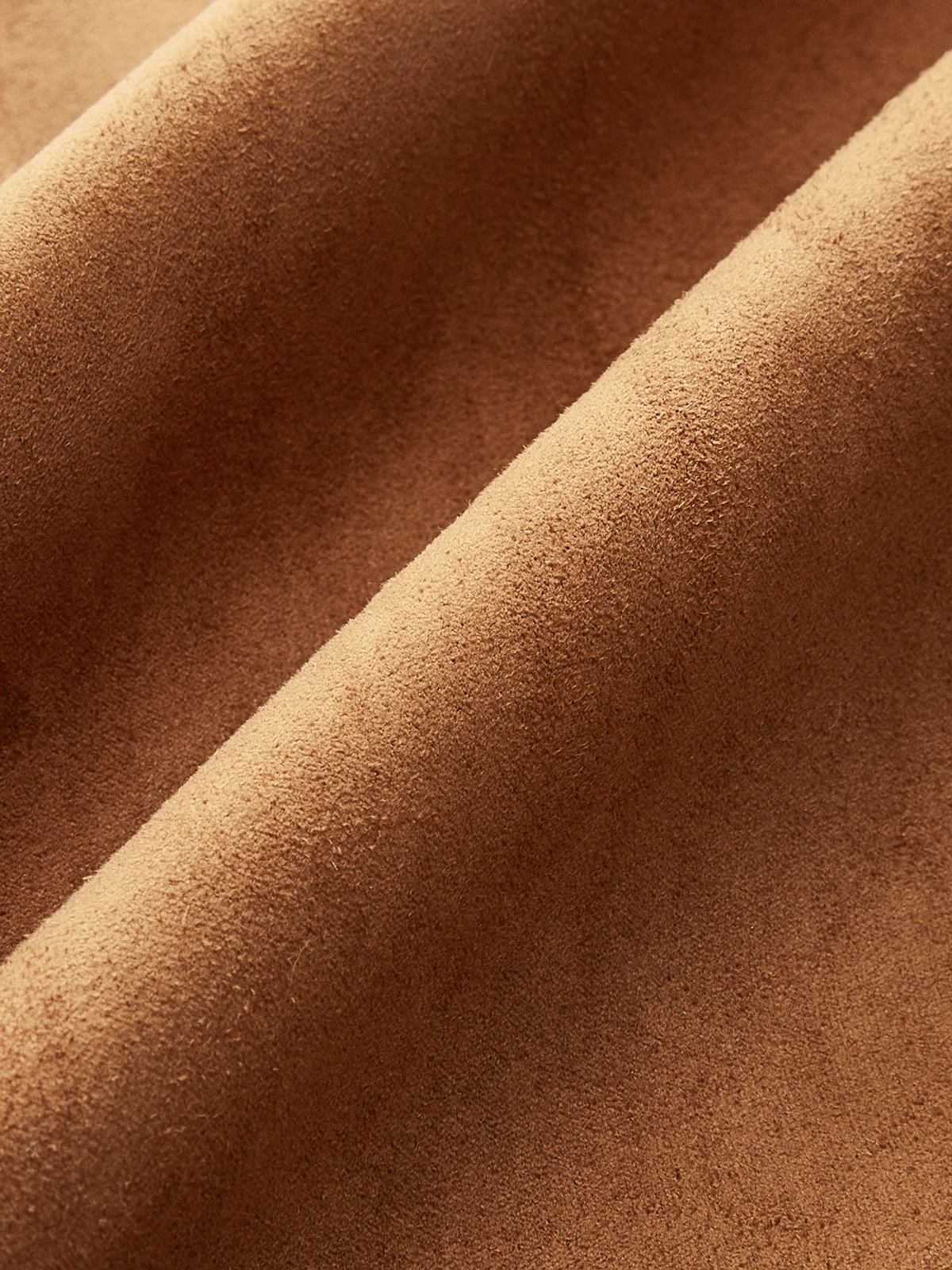 Minimalist Suede Effect Mini Skirt - Image 9