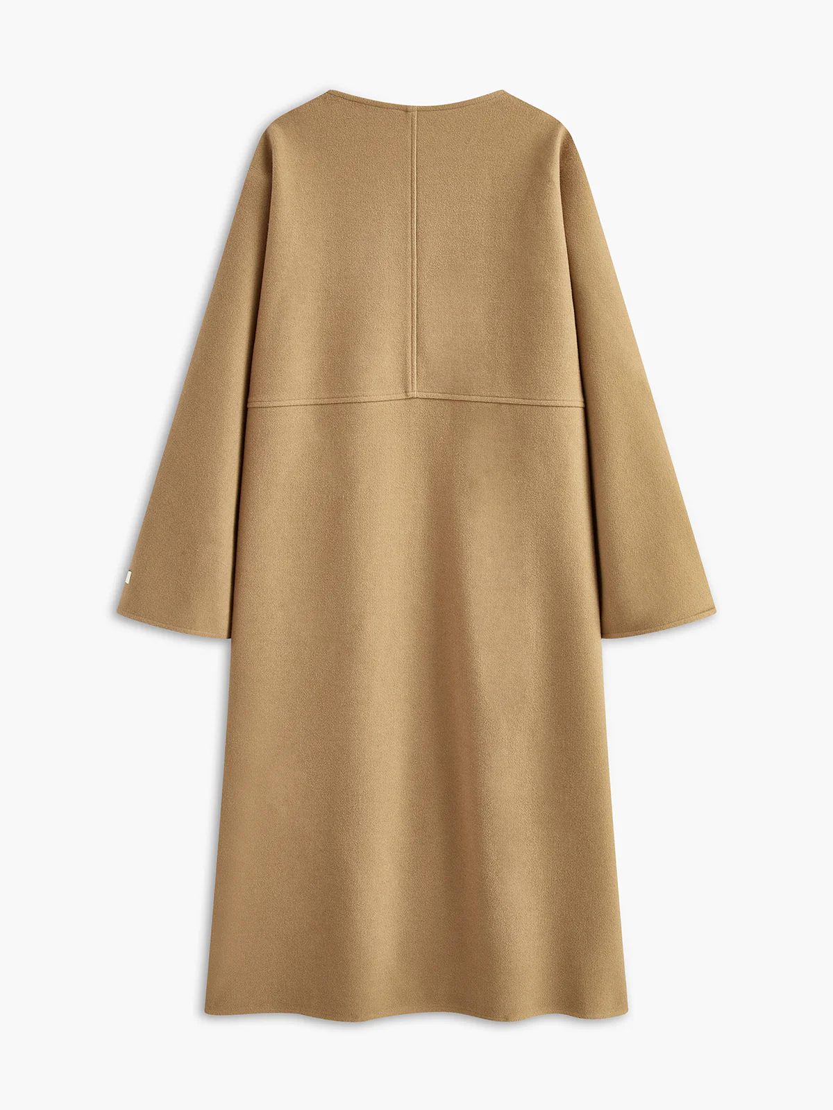 Minimalist Oversized Wool Long Coat - Image 3