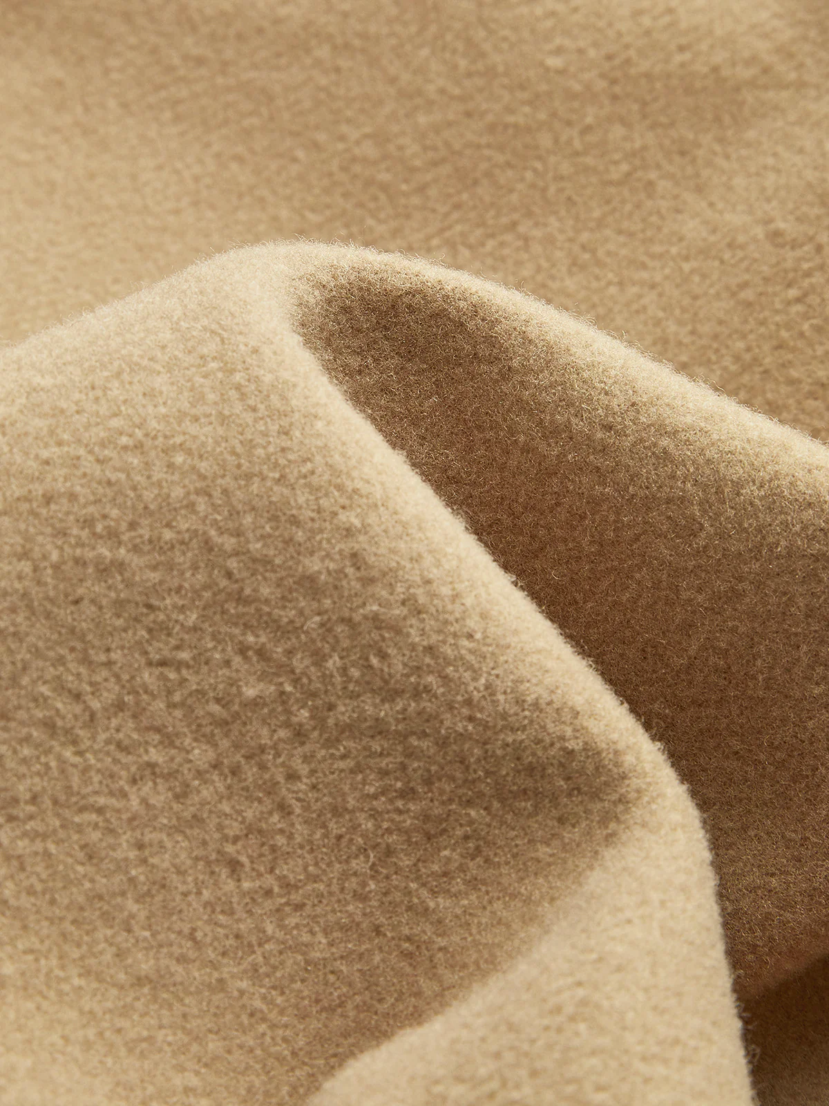 Minimalist Oversized Wool Long Coat - Image 5