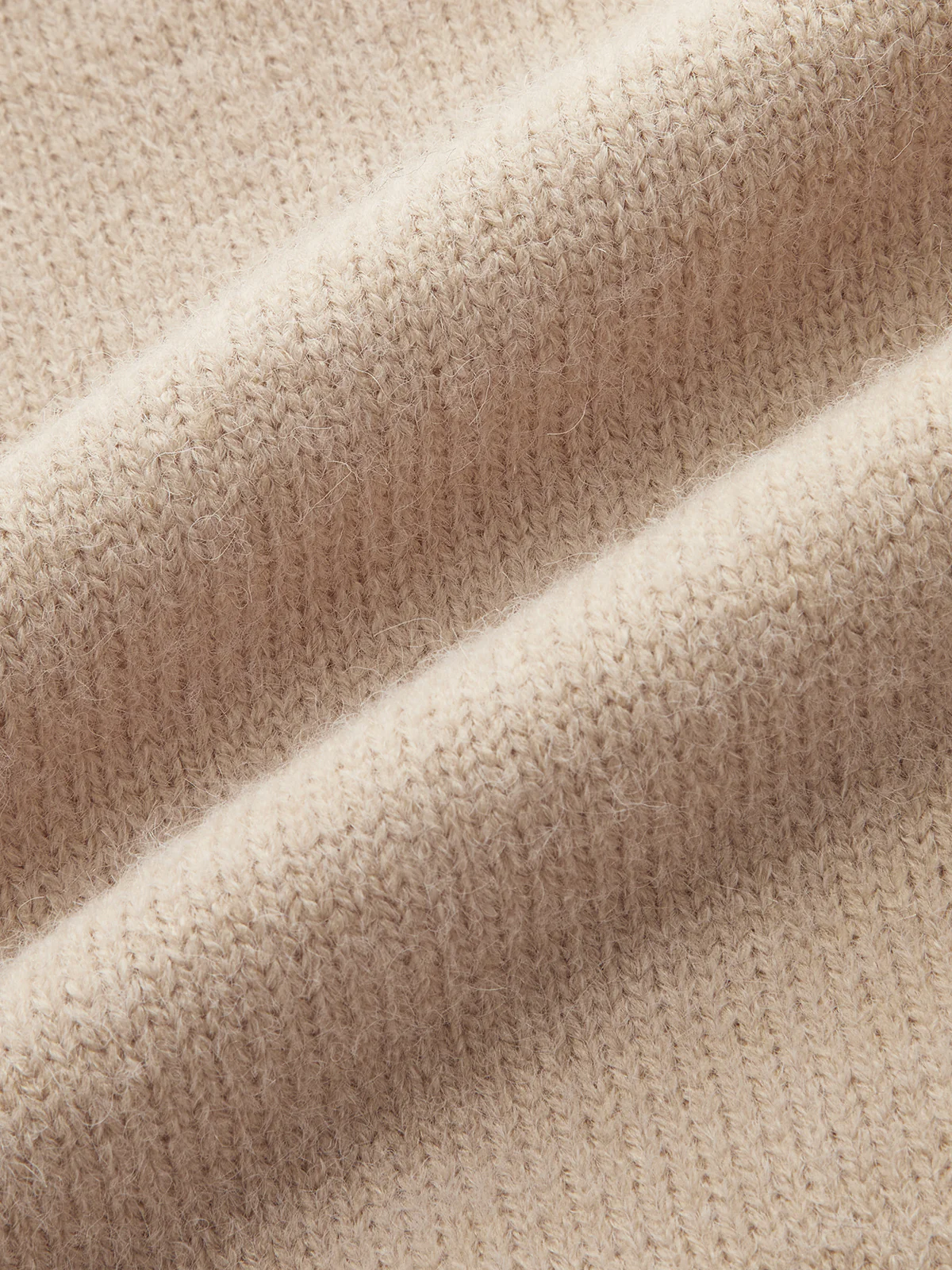 Mock Neck Contrast Trim Knit Sweater - Image 4