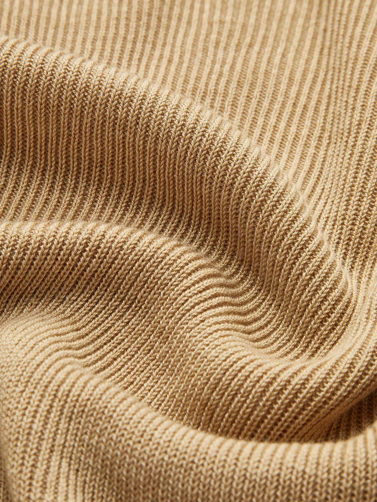 Mock Neck High Stretch Sweater - Image 5