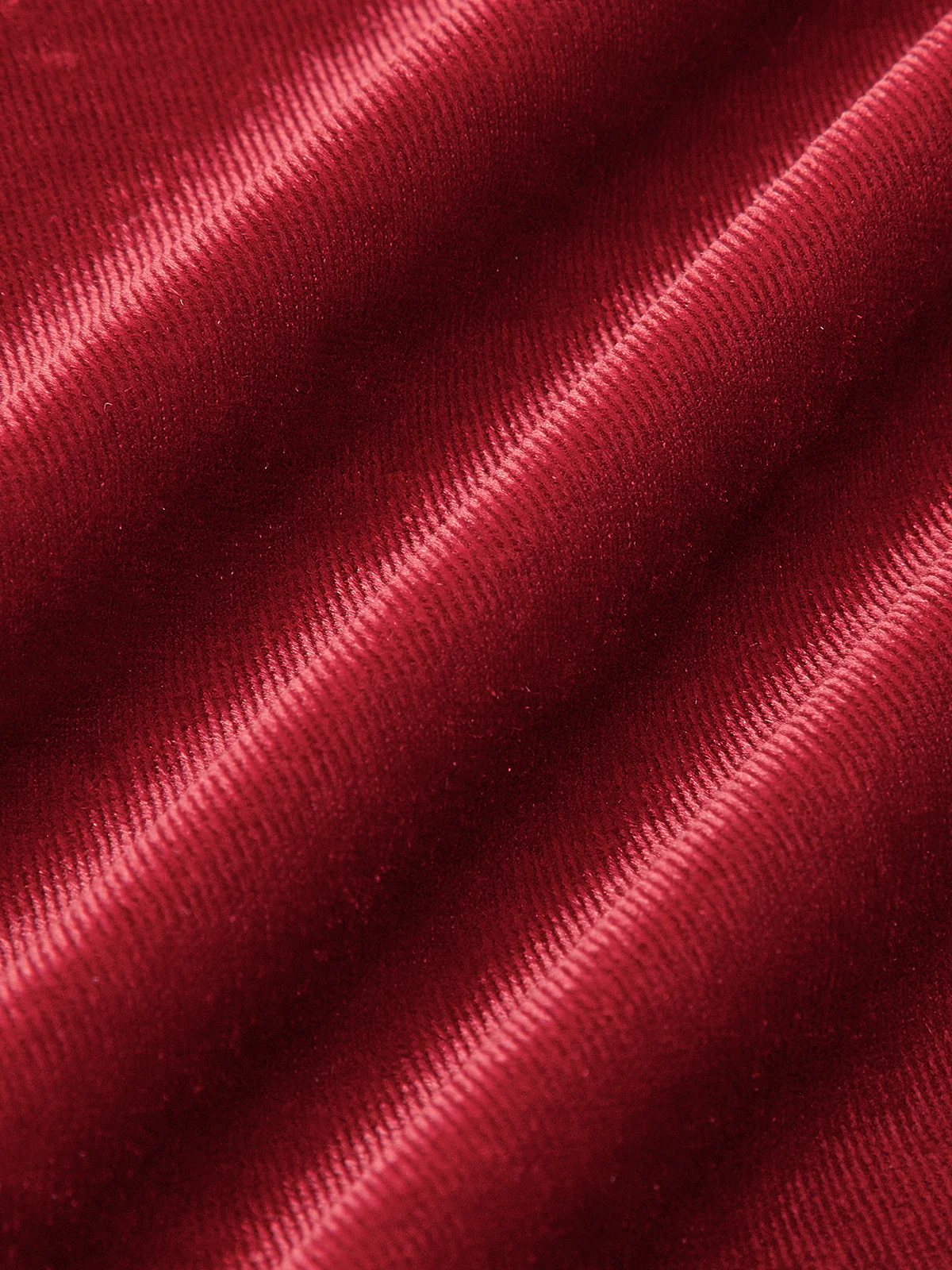 Mock Neck Knotted Velvet Dress - Image 3