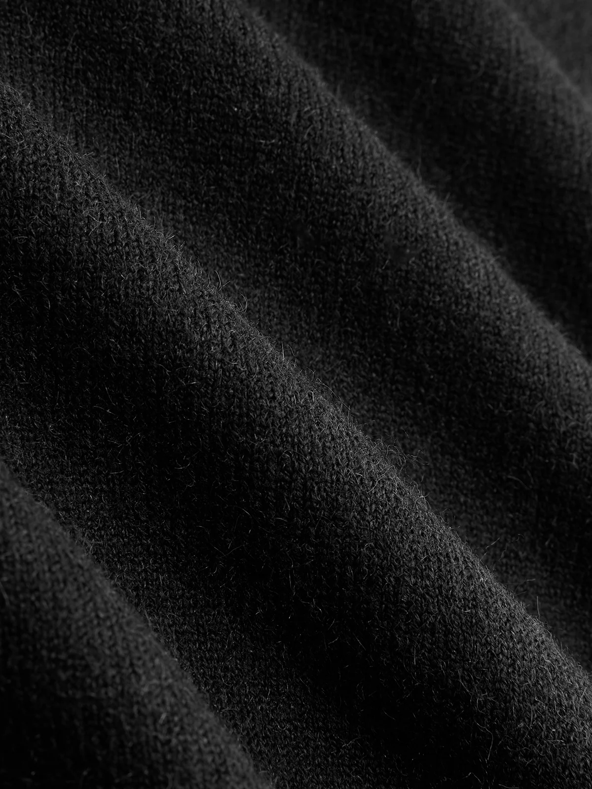 Mock Neck Lace Panel Sweater - Image 4