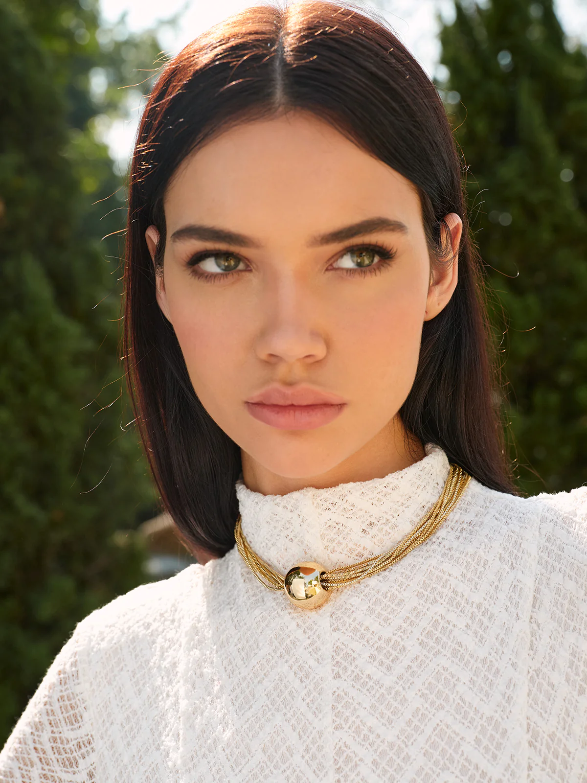 Multi-Chain Glossy Ball Choker - Image 4