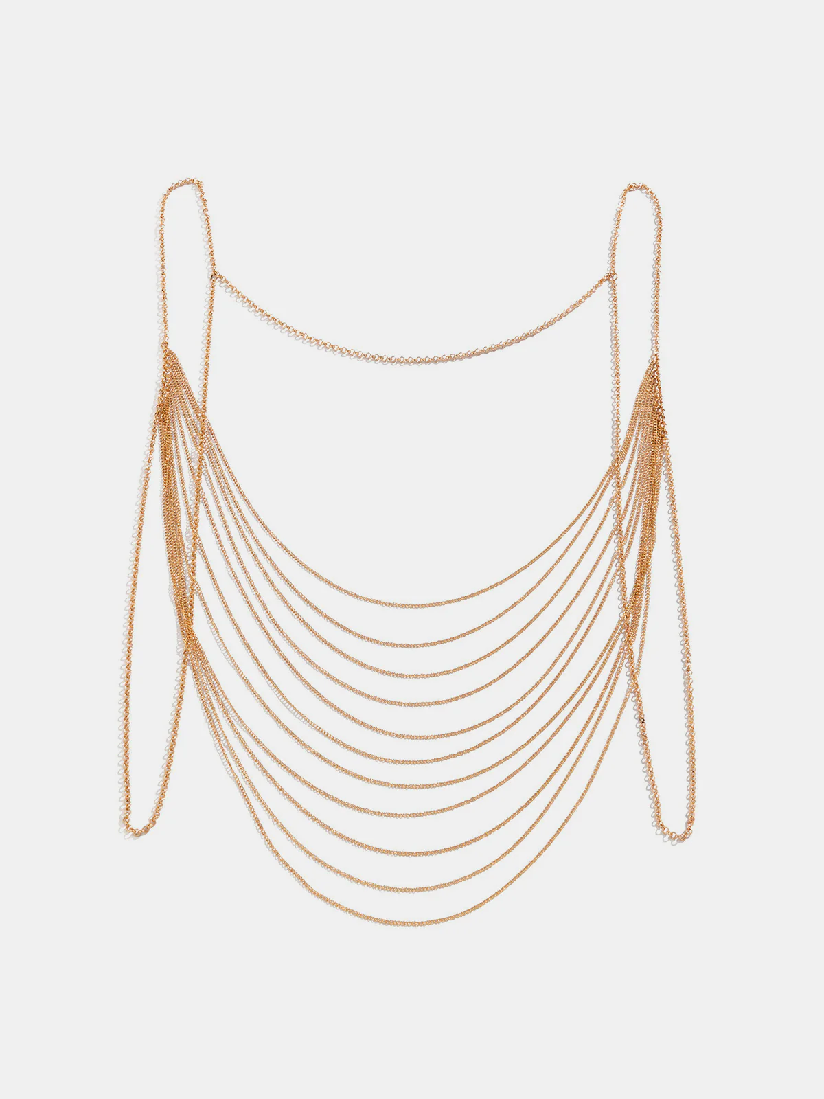 Multi Layer Draped Back Body Chain - Image 2