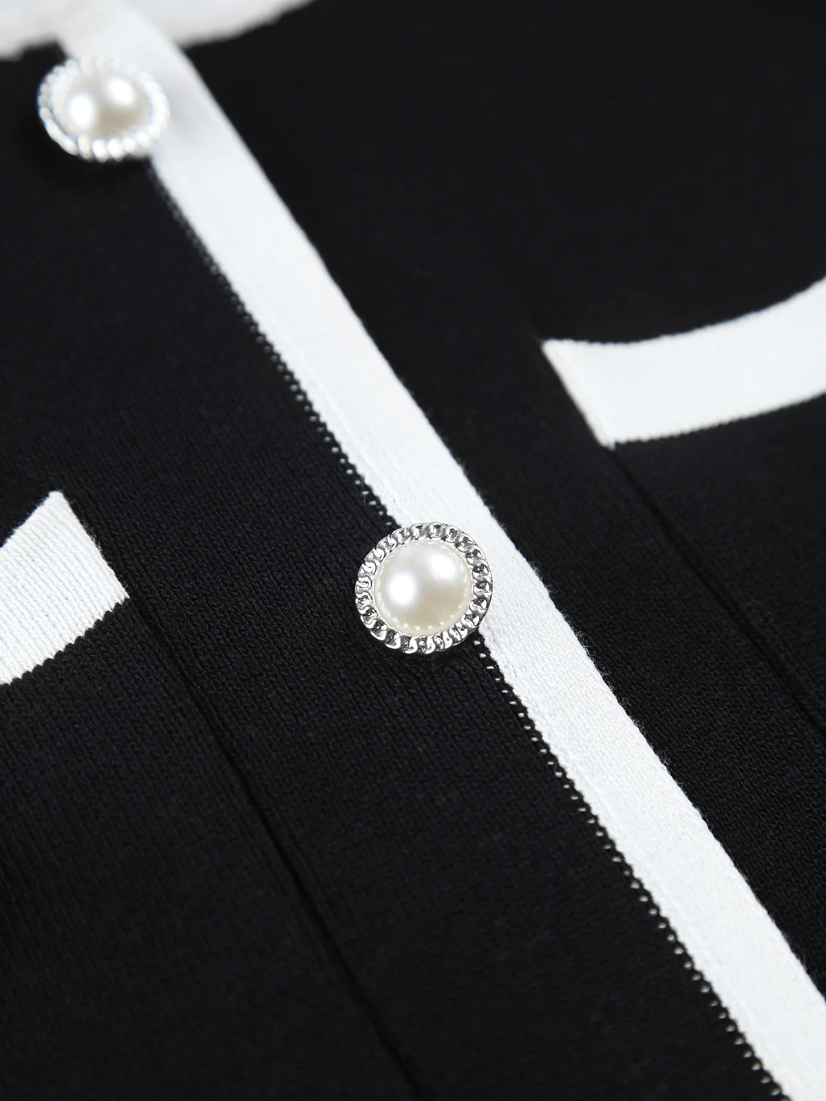 Multi Pocket Button Sleeveless Short Sweater Dress - Image 6