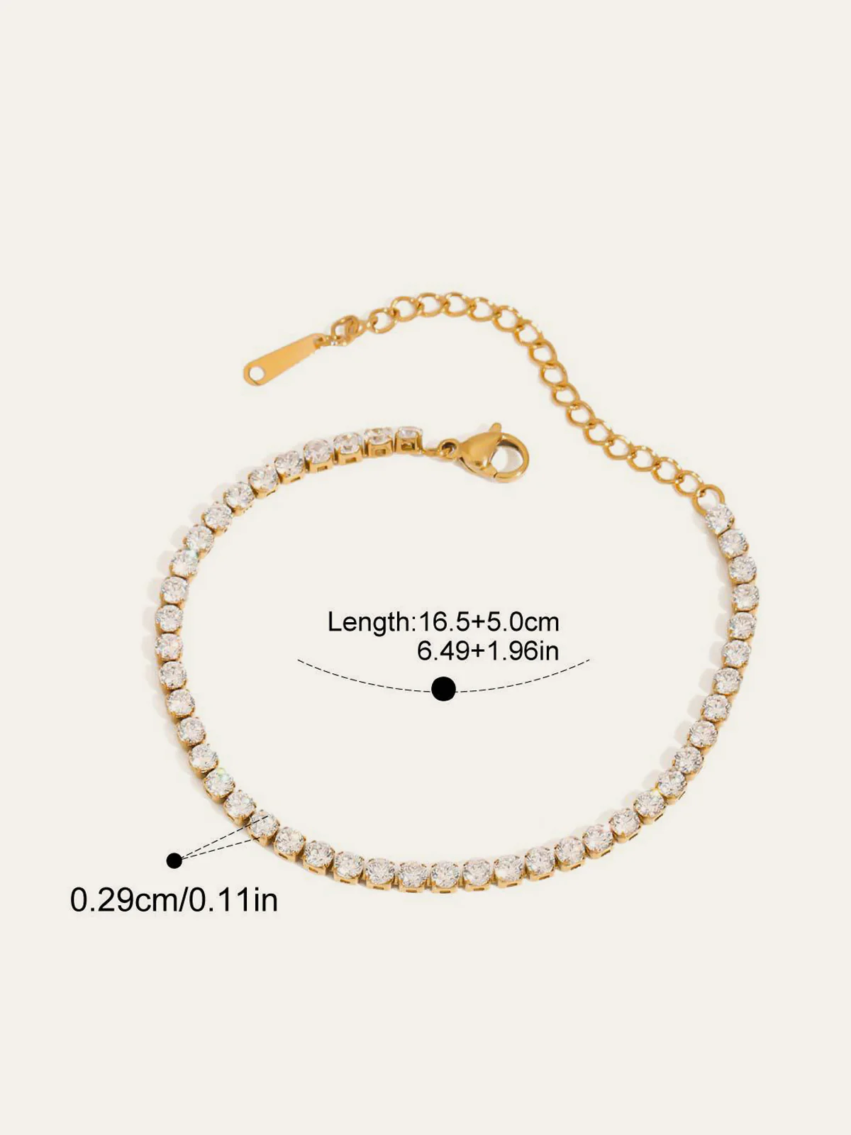 Multi-Style Crystal Embellishments Bracelet - Image 5