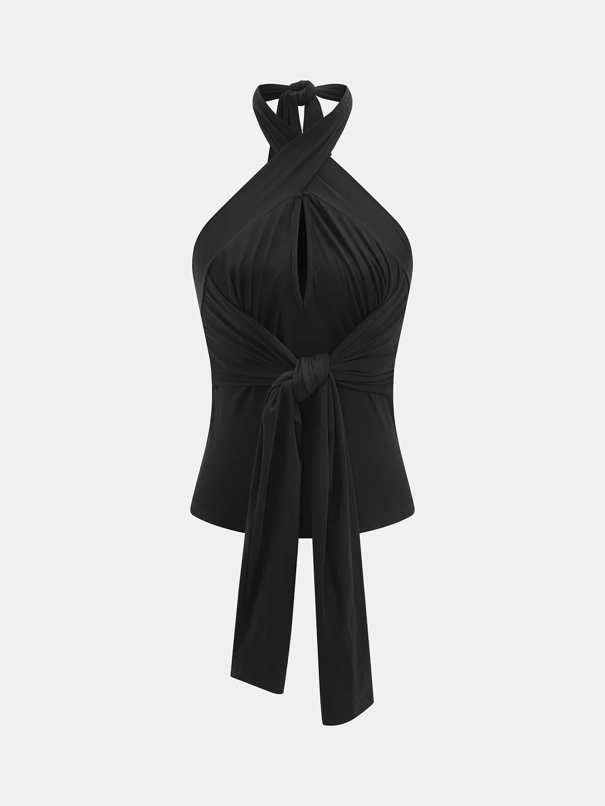 Multi-Way Convertible Halter & Off Shoulder Top - Image 3