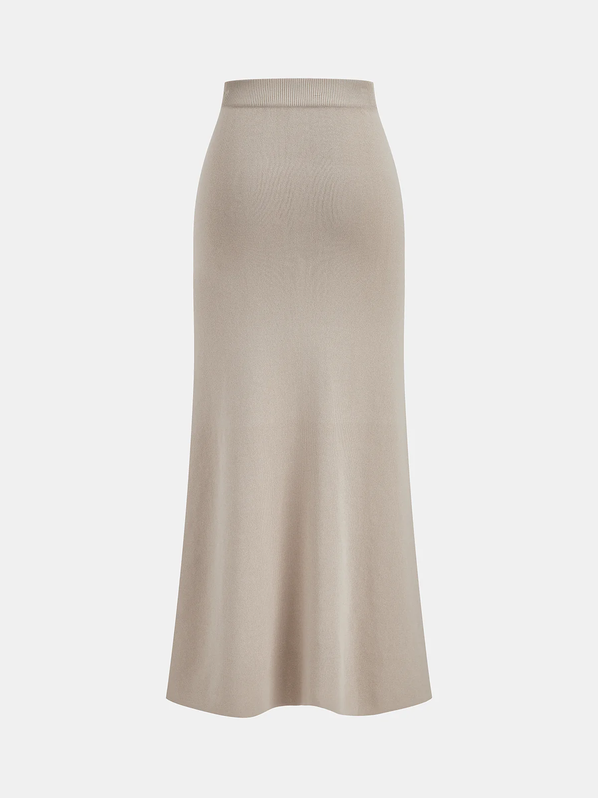Off-Shoulder Knit Top & Maxi Skirt Set - Image 11