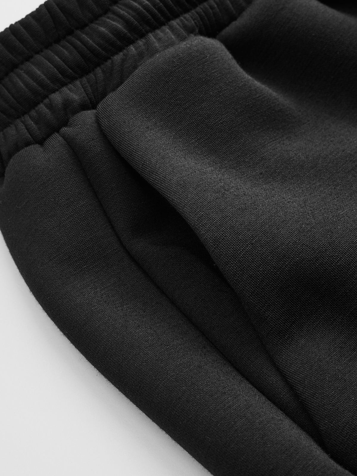 Off-Shoulder Sweatshirt & Drawstring Pants Set - Image 7