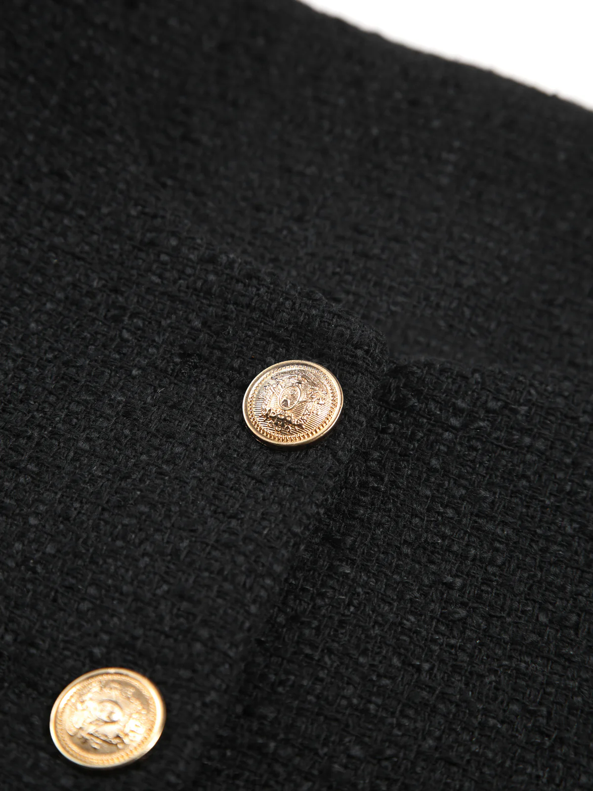 Old Money Aesthetics Tweed Jacket - Image 4
