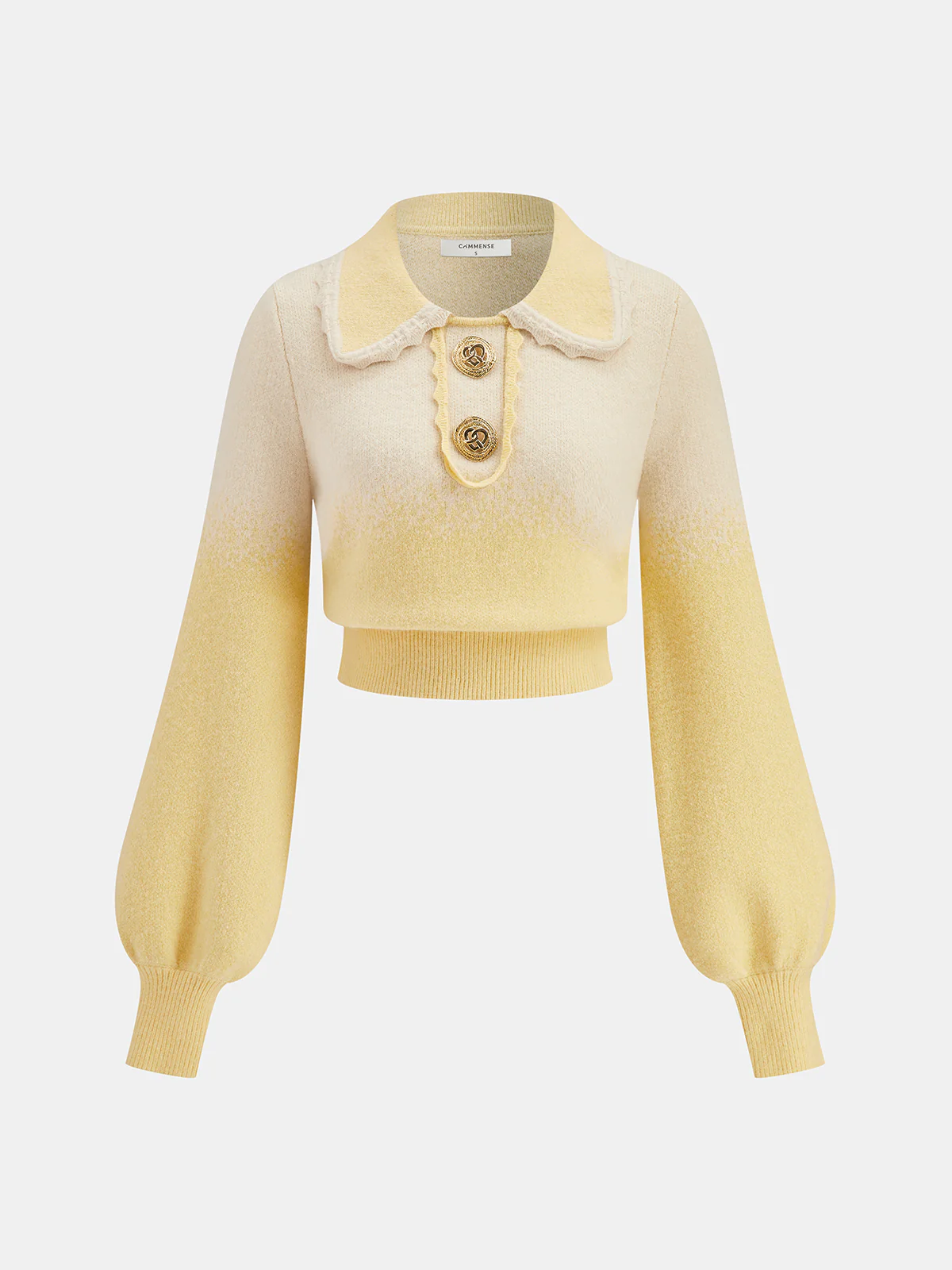 Ombre Knitted Top and Mini Skirt Set - Image 2