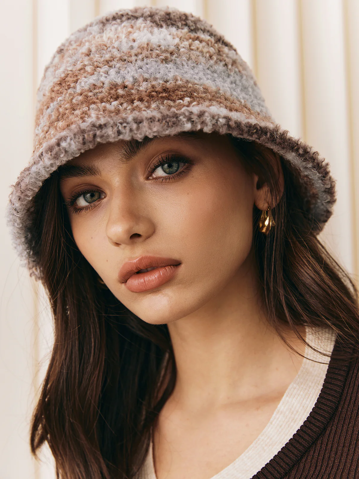 Ombre Plush Bucket Hat - Image 2