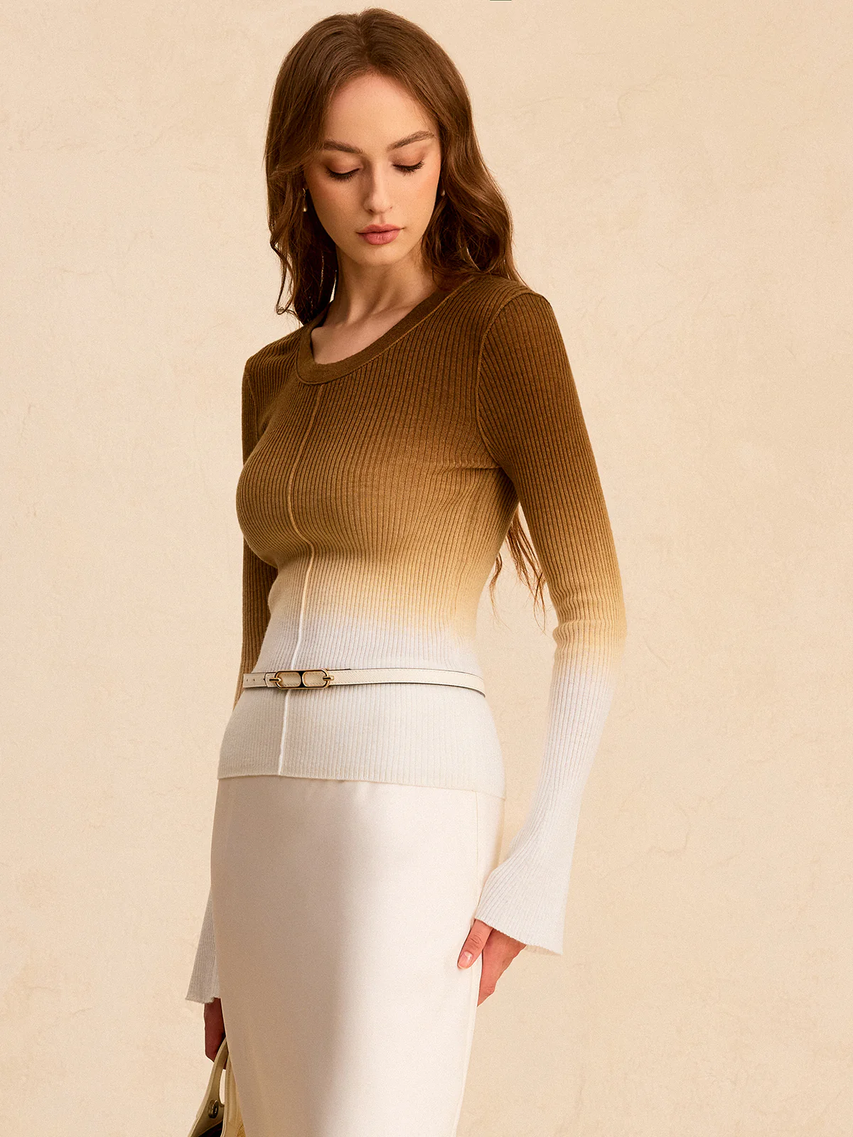 Ombre Slim Knit Top - Image 3