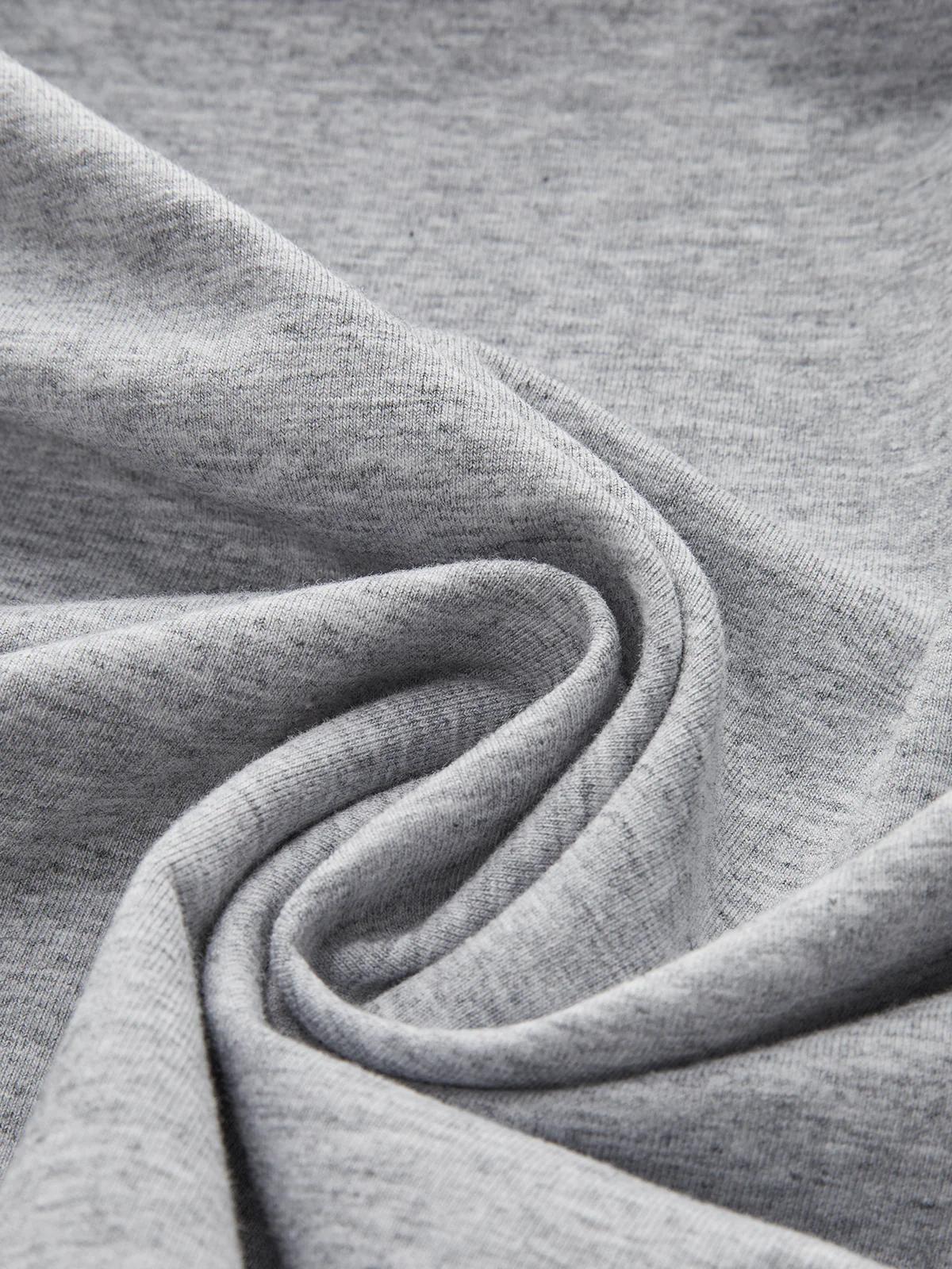 One-Shoulder Draped Ruched Sweatshirt - Image 4