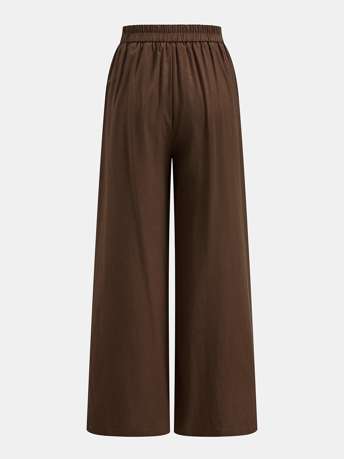 One-Shoulder Metal Detail Tie Top & Pants Set - Image 5