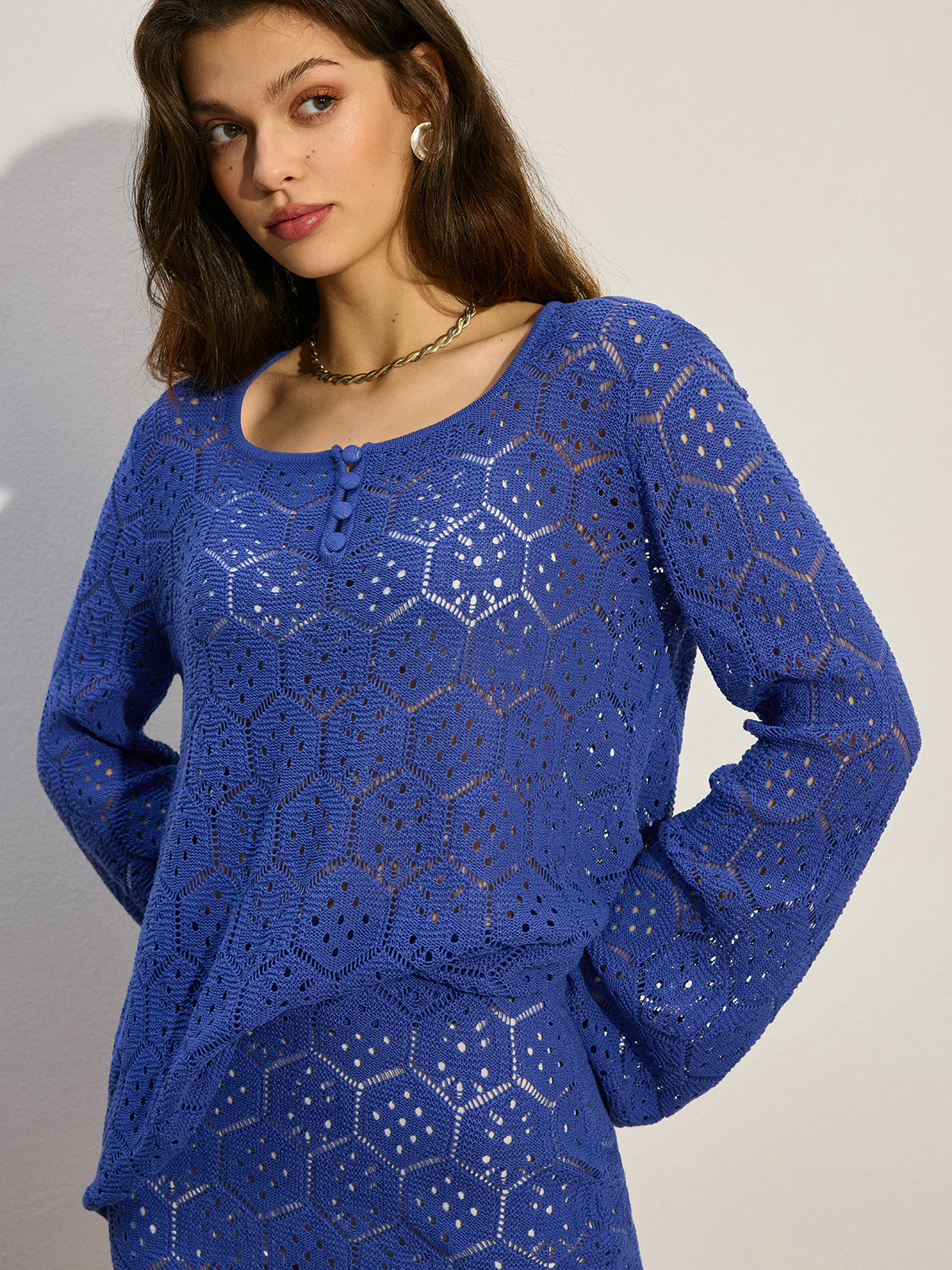 Oversized Knit Sweater Co-ords - Image 3
