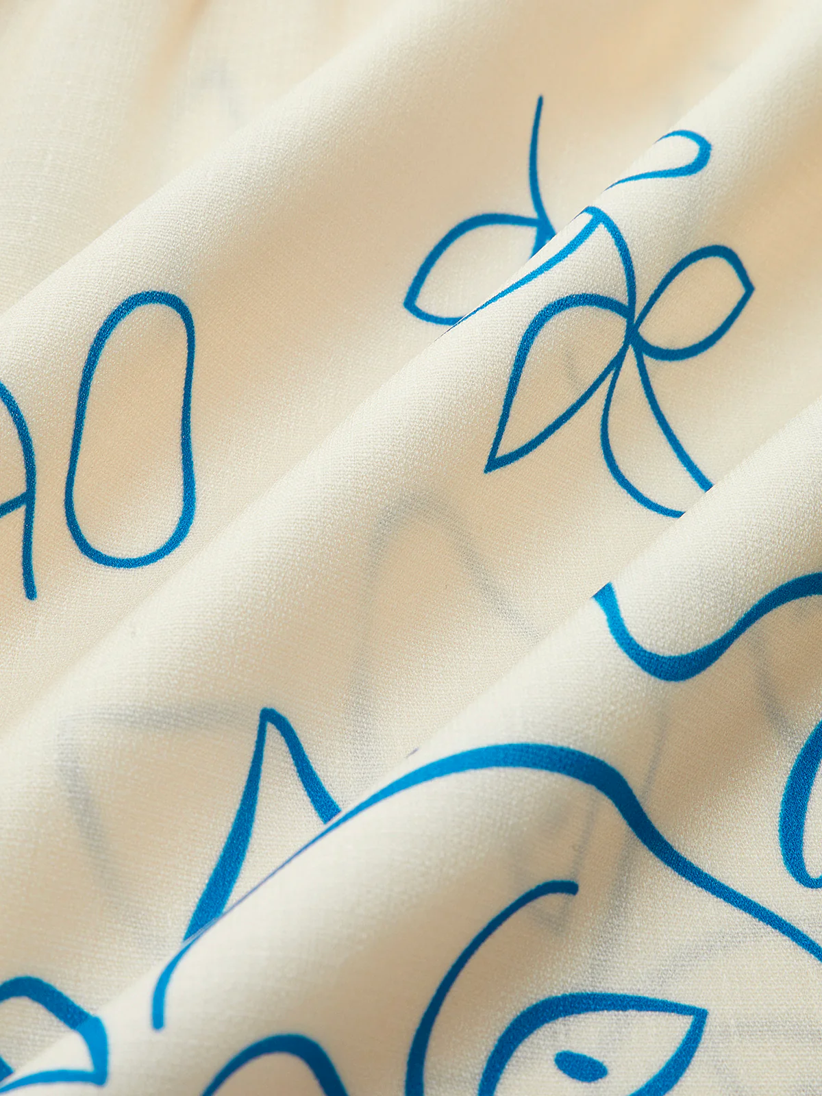 Oversized Sun Print Short Dress - Image 6