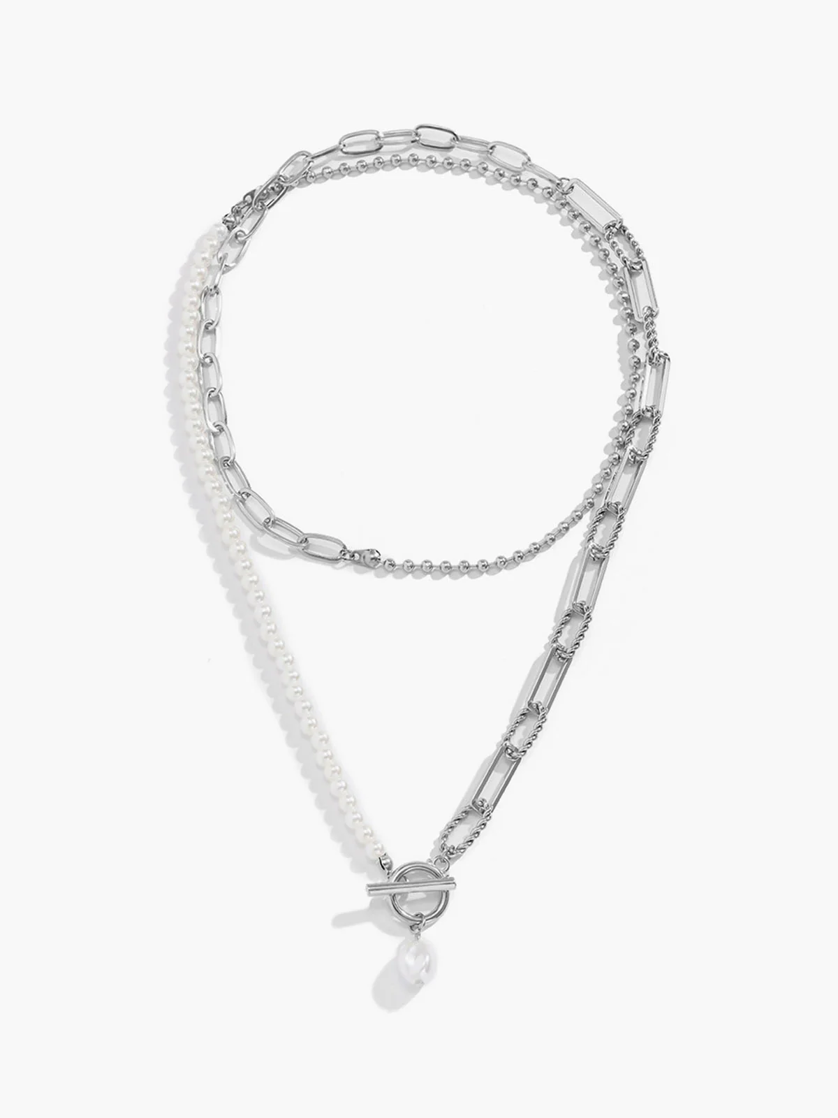 Pearl Saturn Necklace - Image 3