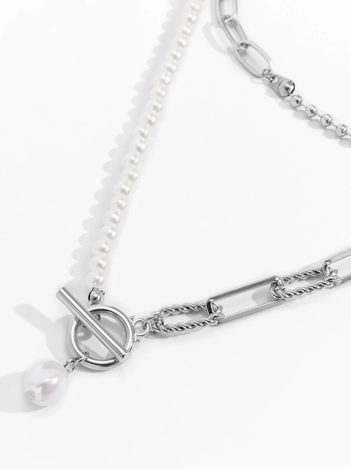 Pearl Saturn Necklace - Image 4