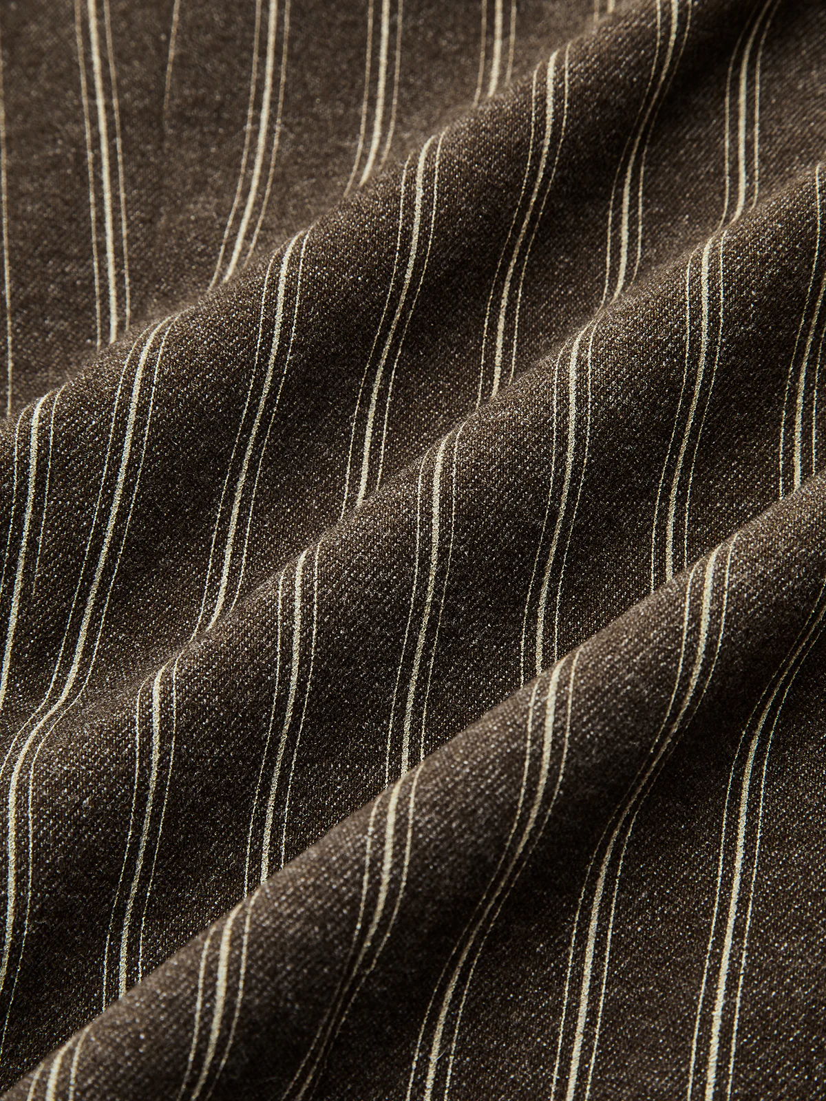 Pinstripe Lapel Fitted Blazer - Image 3