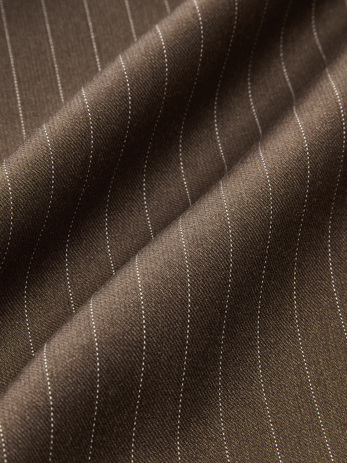 Pinstripe Wrap Mini Skirt - Image 5