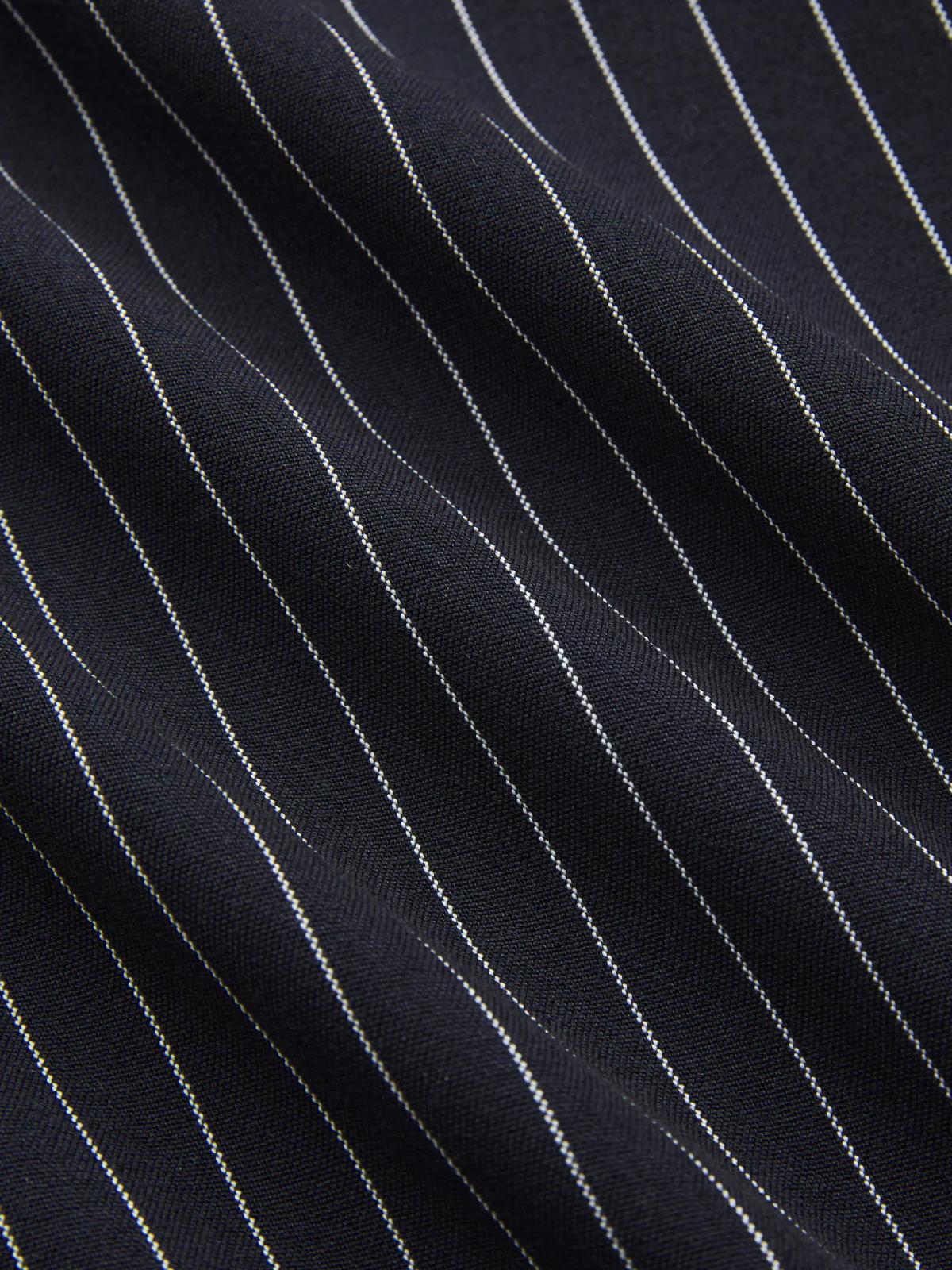 Pinstripe Wrap Top & Wide-Leg Pants Set - Image 7