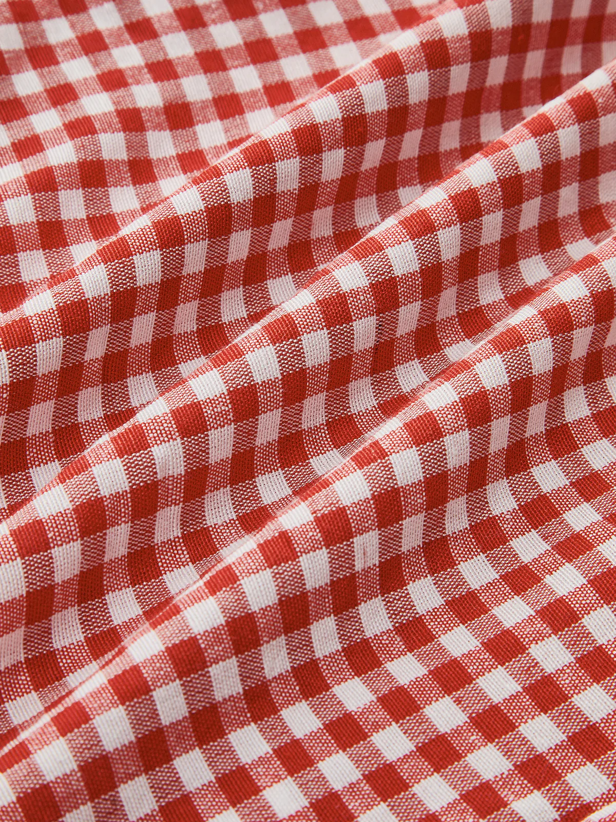 Plaid Button Shorts - Image 3